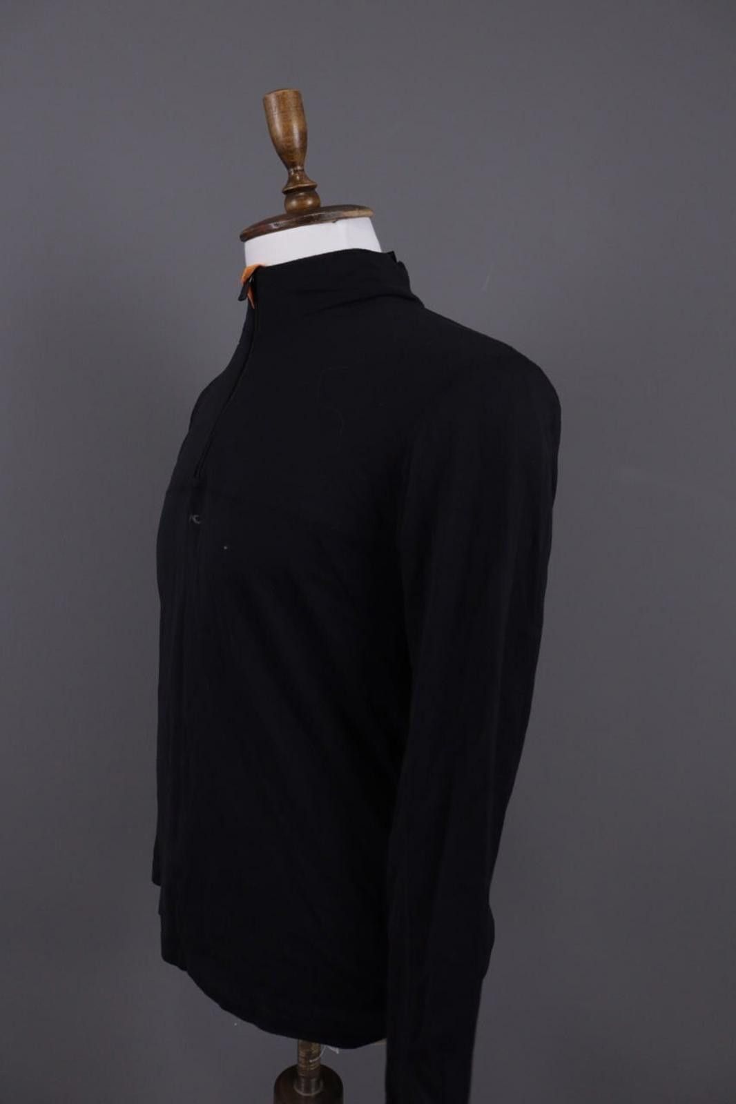 KJUS Kjus Systems Black High Neck 1/4 Zip Fleece Sweater Size M Size US M / EU 48-50 / 2 - 9 Thumbnail