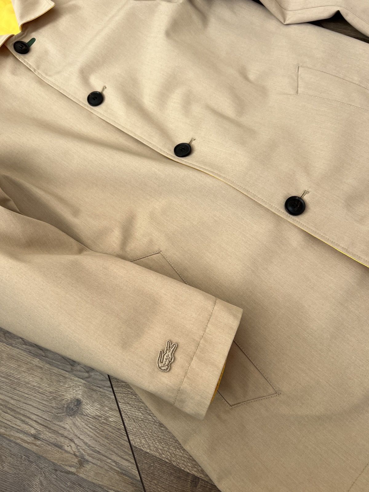 Lacoste × Vintage Vintage Lacoste Reversible Water Resistant Coat Size US S / EU 44-46 / 1 - 6 Thumbnail