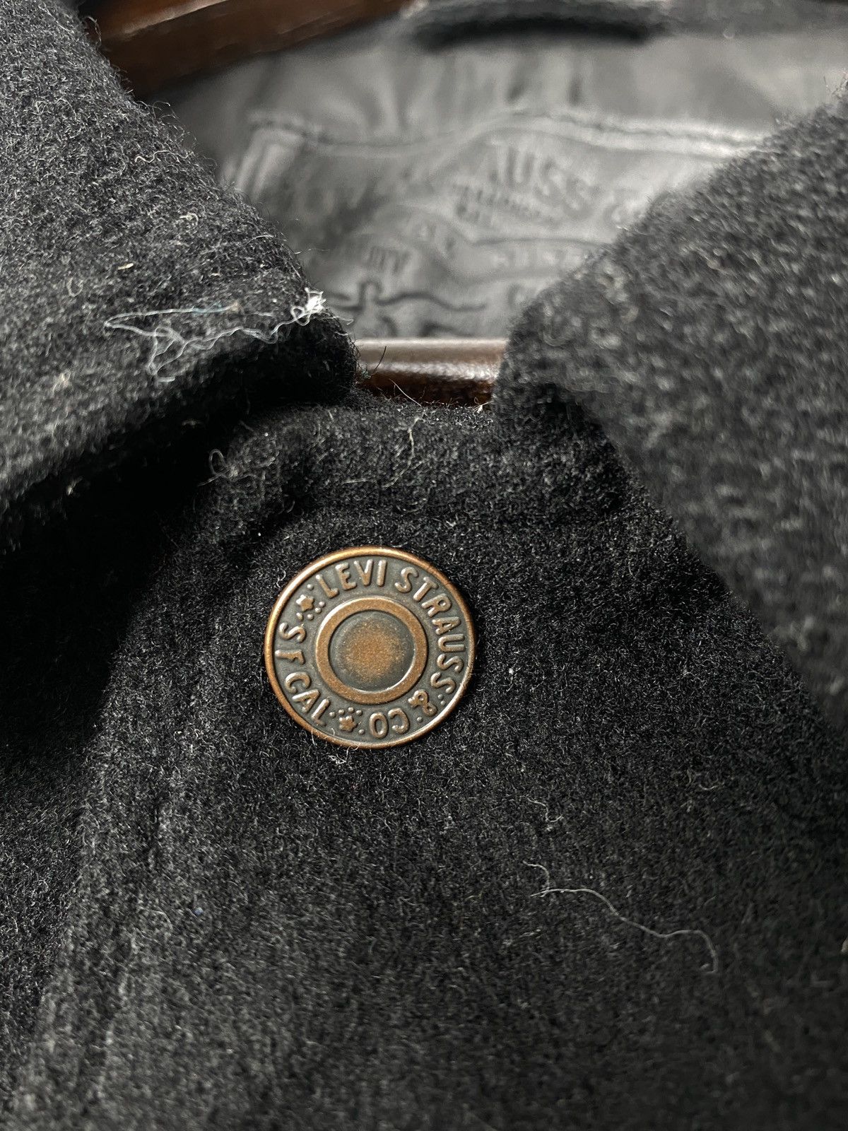 Vintage Levi's Sleeve Leather Varsity Jacket