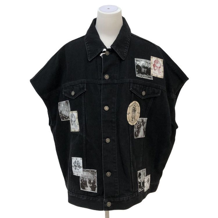 Dior Christian Dior Patch Denim Vest Size 42 Size M / US 6-8 / IT 42-44 - 1 Thumbnail