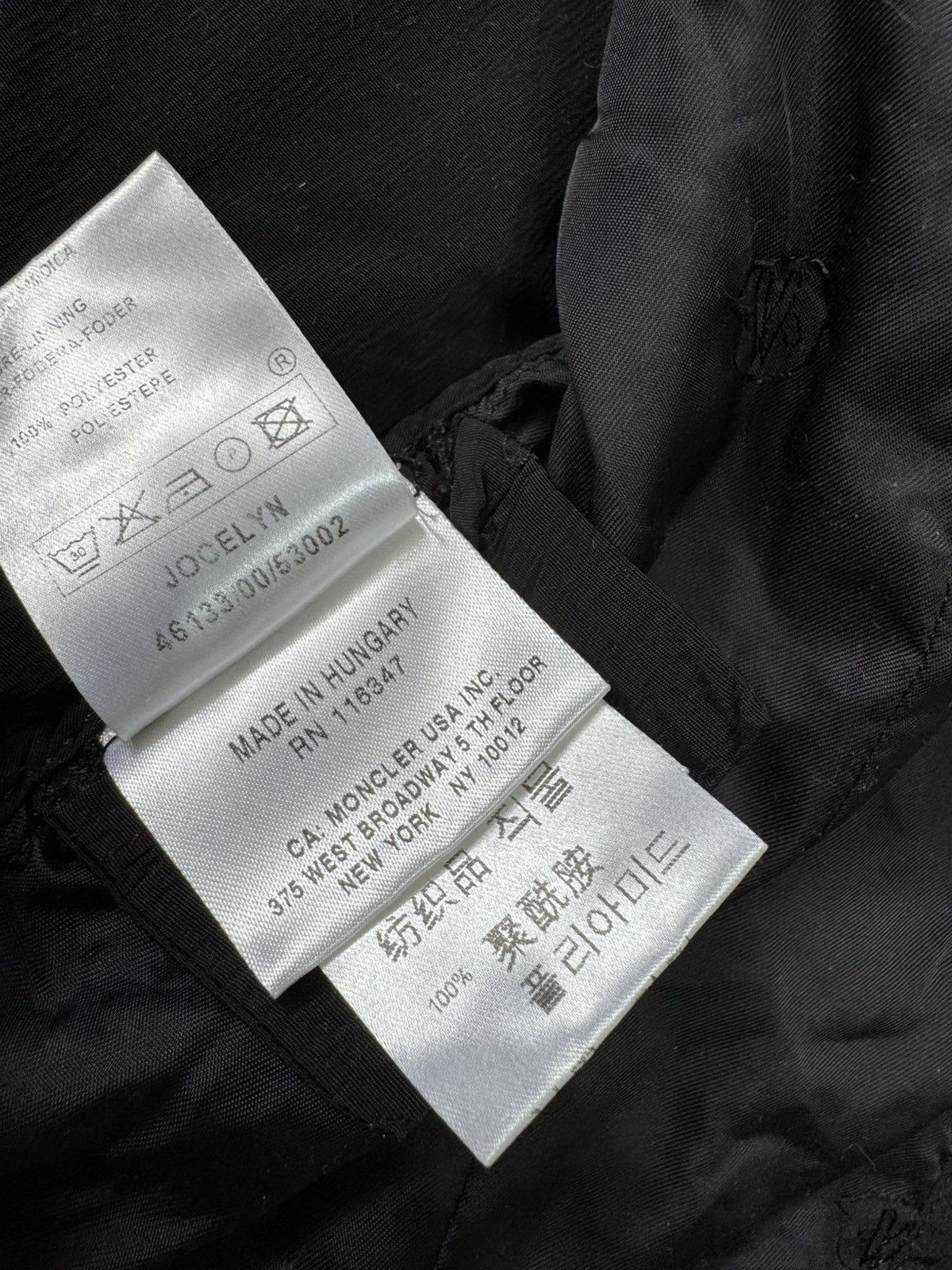 Moncler Moncler Jocelyn Windstopper 1/S Vintage Light Long Jacket Size S / US 4 / IT 40 - 15 Thumbnail