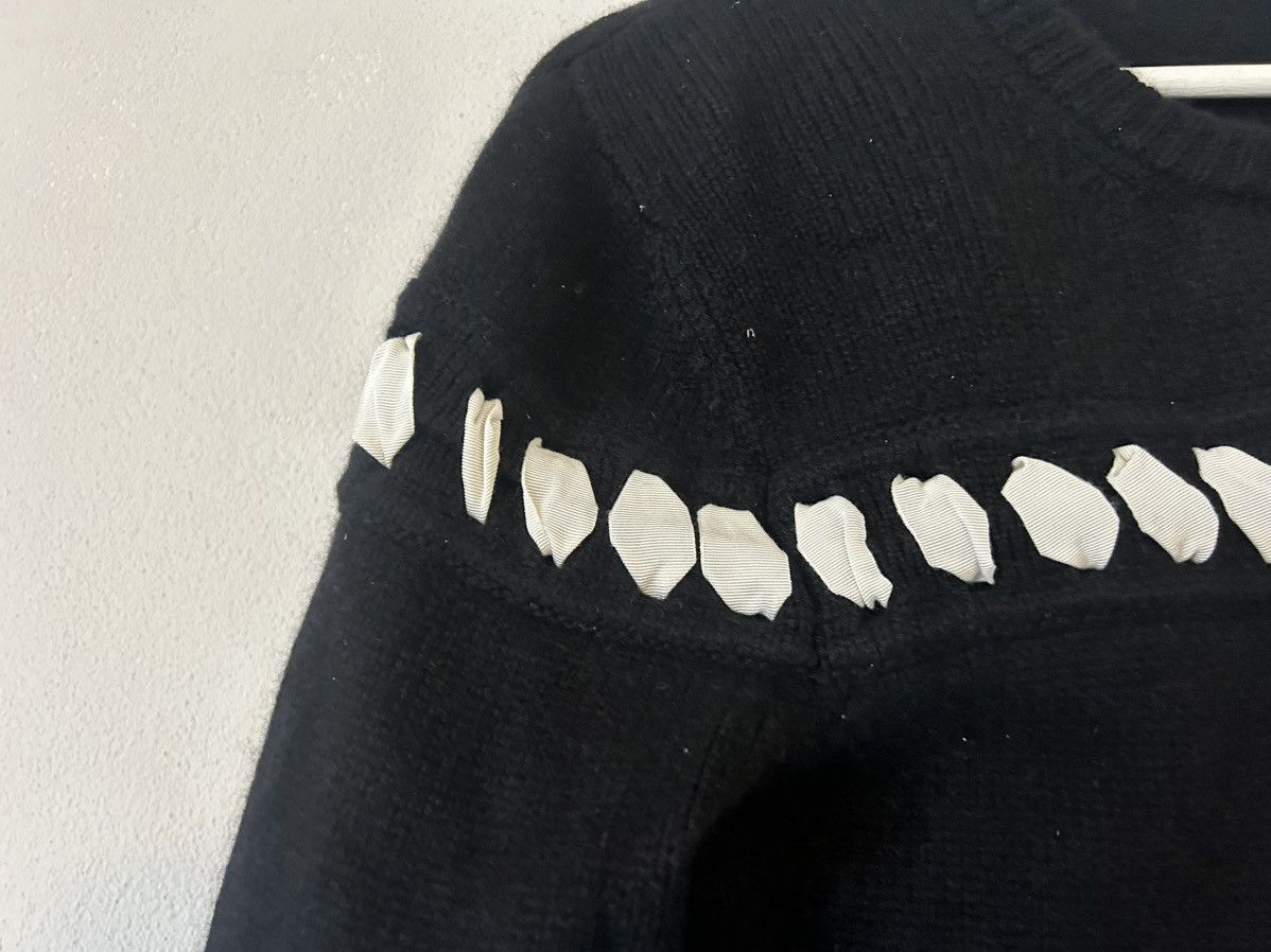 Fendi Fendi Cashmere Knit Sweater with Silk Accents Size M / US 6-8 / IT 42-44 - 3 Thumbnail