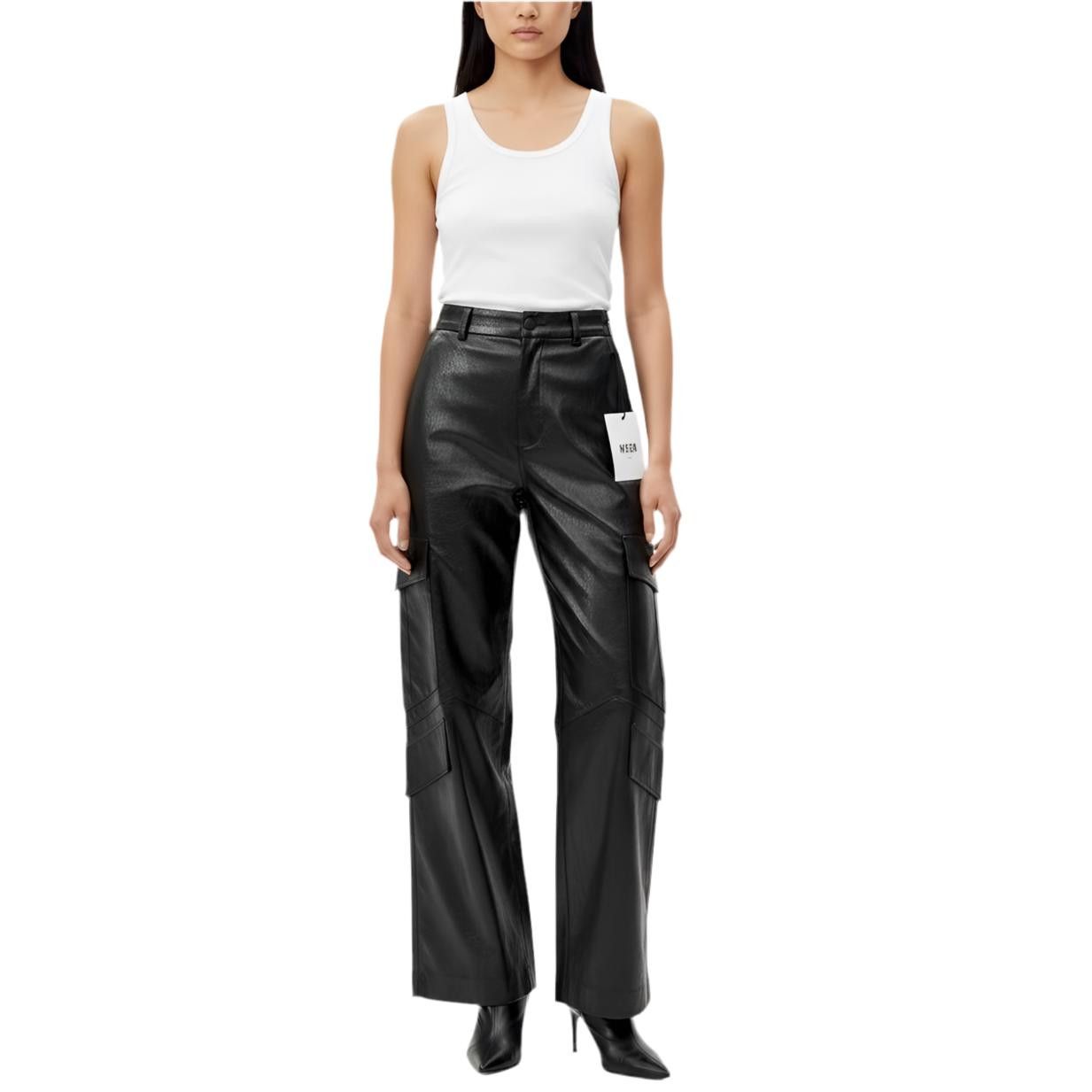 MSGM MSGM Straight Leg Cargo Trousers Size 28" / US 6 / IT 42 - 4 Thumbnail