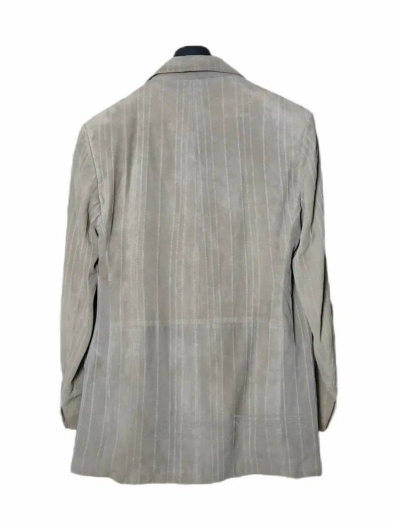 Brioni Brioni Suede leather handmade leather jacket Size US L / EU 52-54 / 3 - 2 Thumbnail