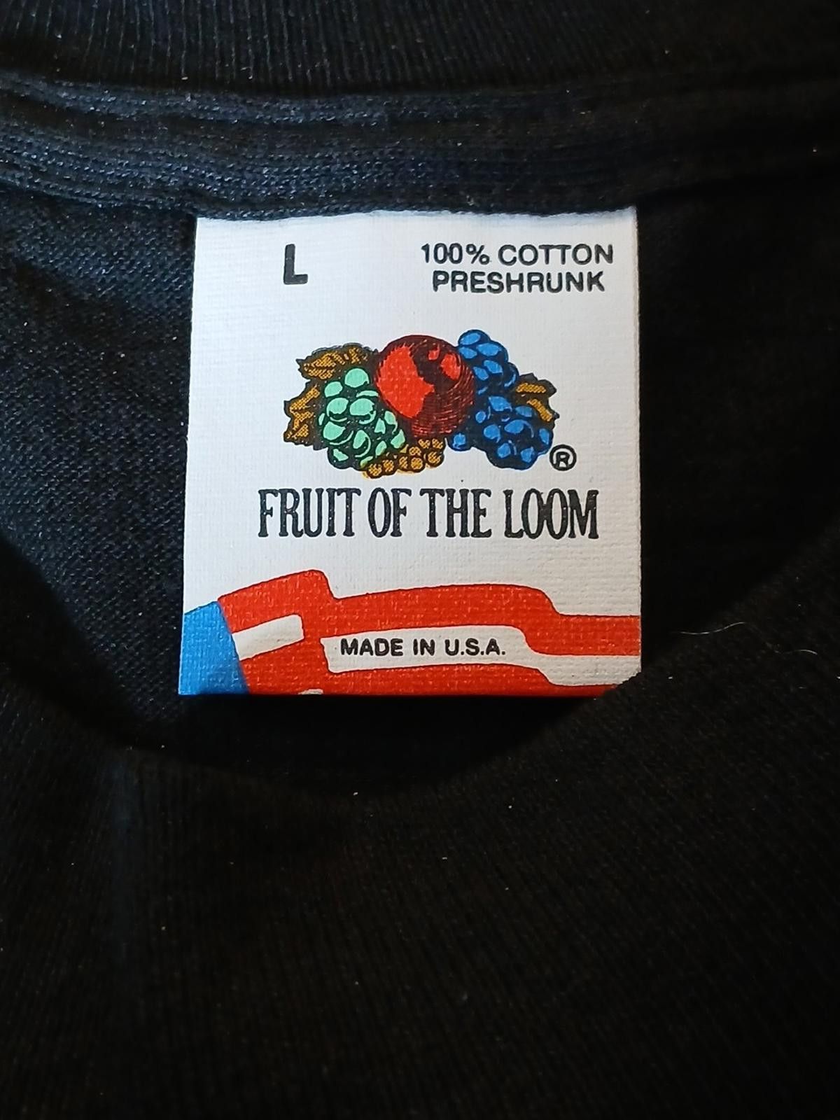 Fruit Of The Loom 1988 U2 Rattle And Hum Size Large Tour T-shirt Edge Bono Size US L / EU 52-54 / 3 - 3 Thumbnail