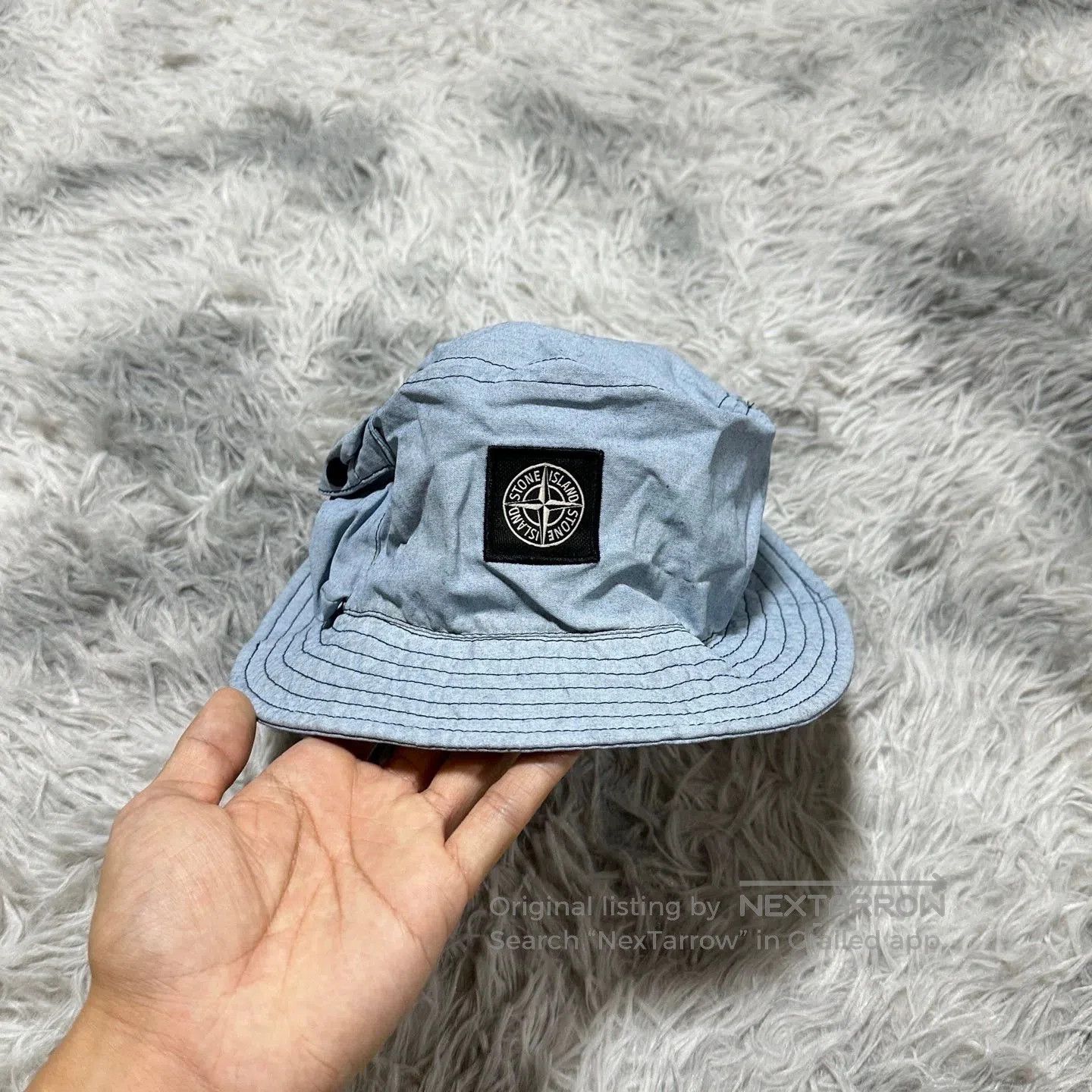 Stone Island stone island fishermen hat in light gray. Size ONE SIZE - 2 Thumbnail