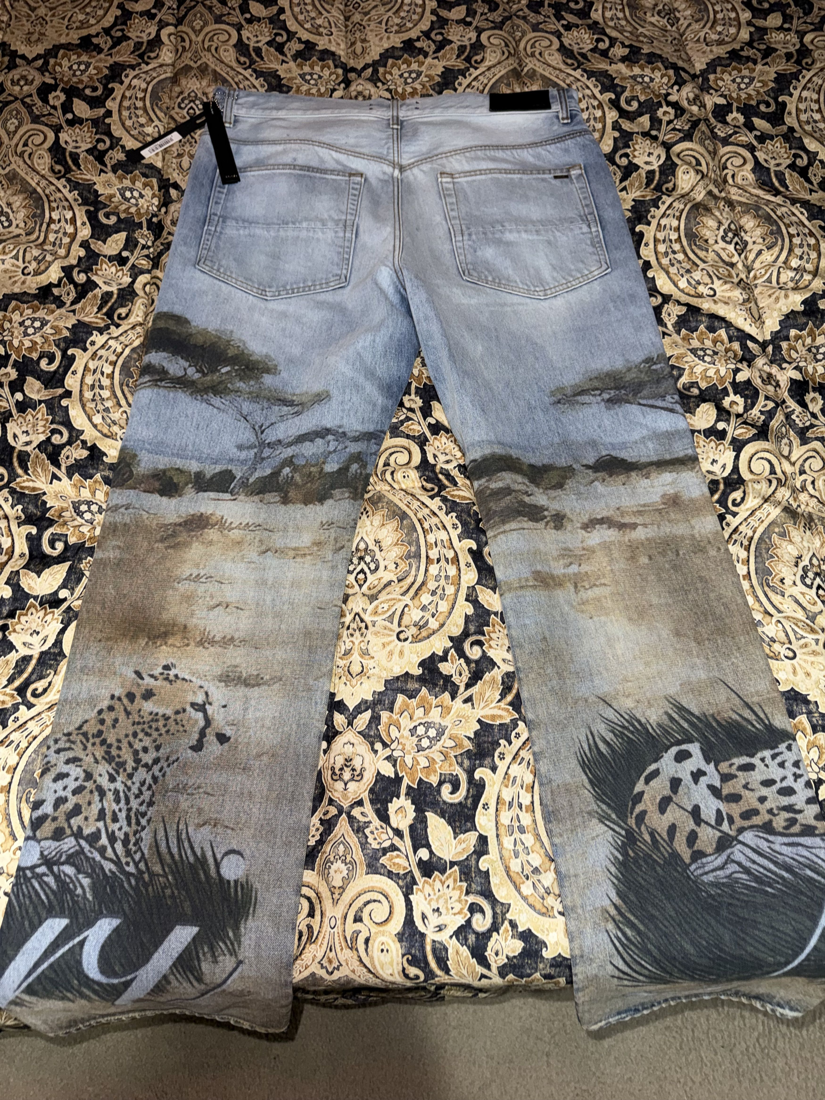 Amiri AMIRI Printed Safari Edition from PF23 collection. Size US 34 / EU 50 - 2 Thumbnail