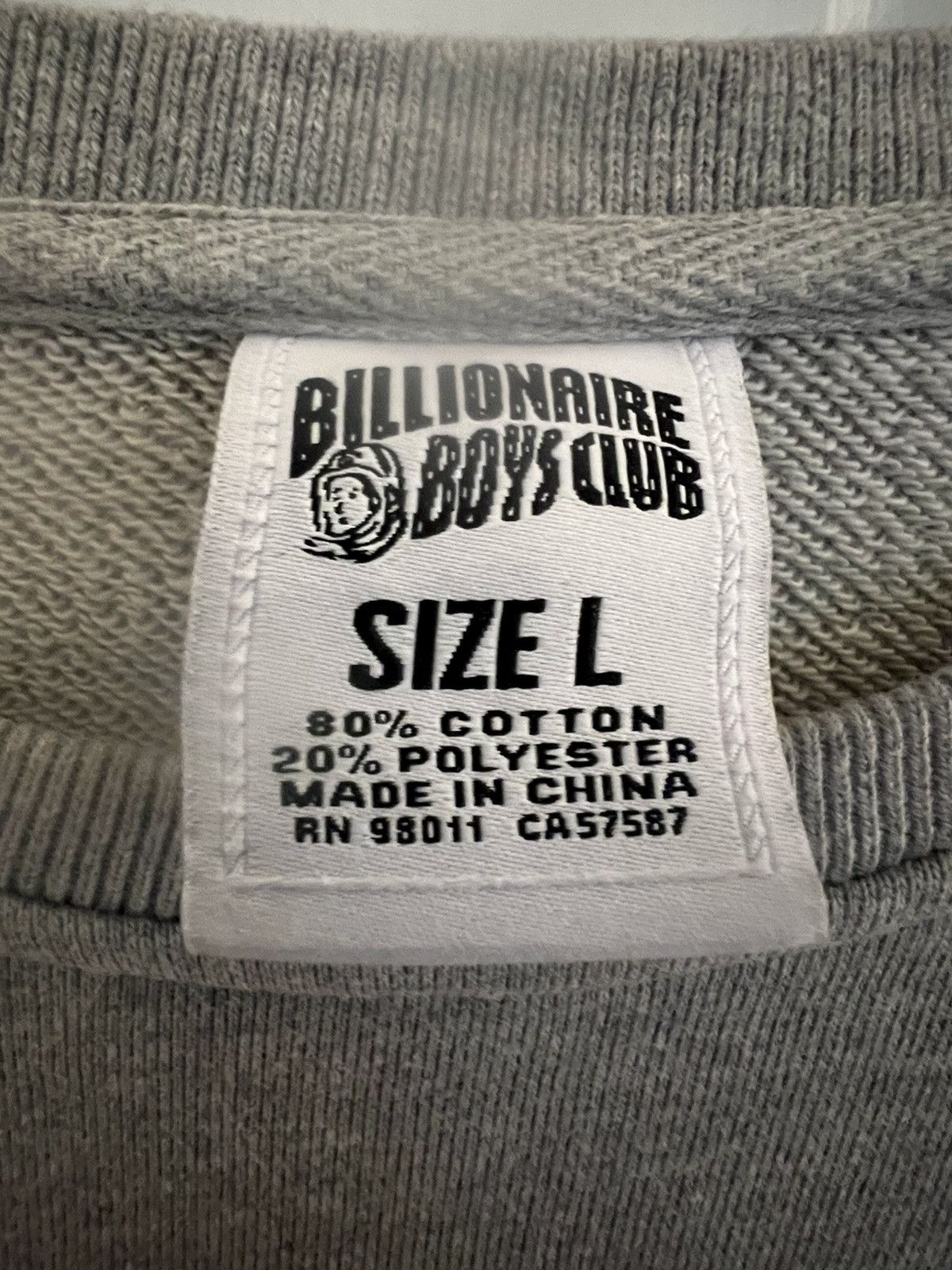 Billionaire Boys Club Billionaire Boys Club Crewneck Sweatshirt Size US L / EU 52-54 / 3 - 3 Thumbnail