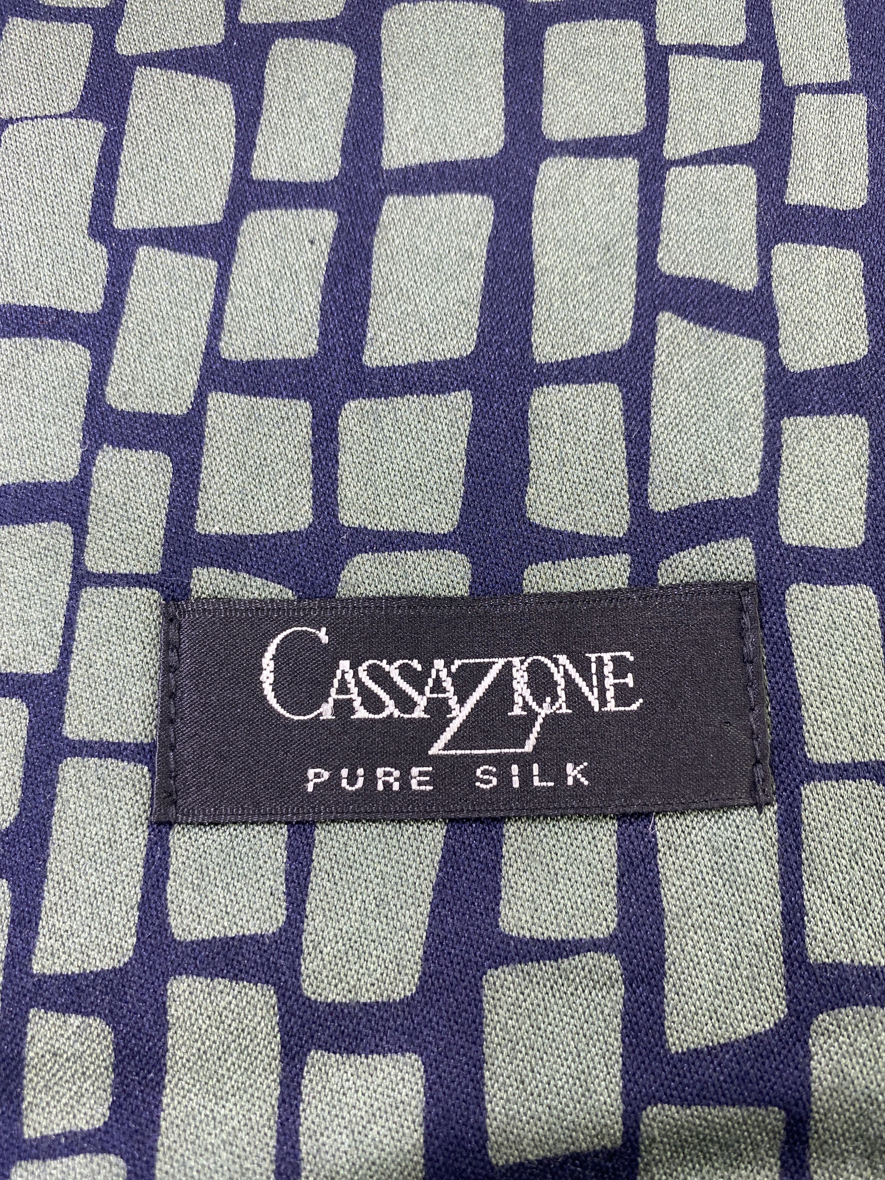 Vintage Cassazione Pure Silk Scarf / Muffler / Neckwear T823 Size ONE SIZE - 5 Thumbnail