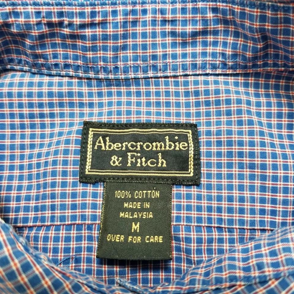 Abercrombie & Fitch Abercrombie & Fitch Shirt Womens Medium Plaid Button Up Size M / US 6-8 / IT 42-44 - 10 Thumbnail