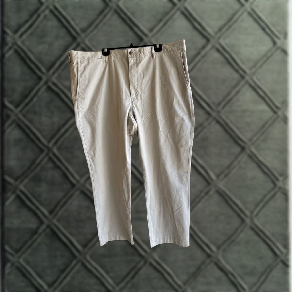 Polo Ralph Lauren VINTAGE Men’s Polo Stretch Classic Fit Chino Pants Tan 44x30 Size US XXL / EU 58 / 5 - 1 Thumbnail
