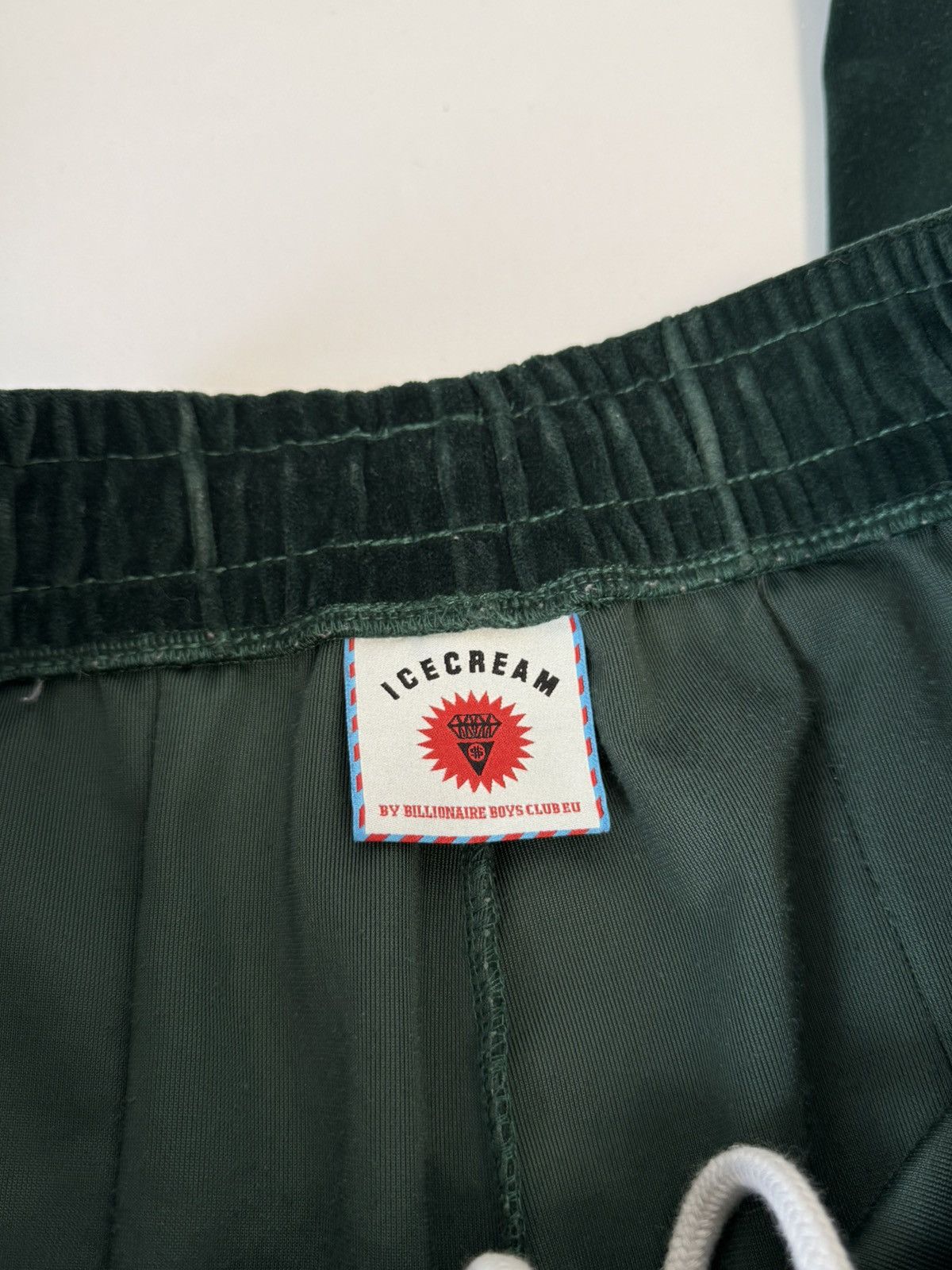 Billionaire Boys Club Billionaire Boys Club ICE CREAM Velour Track Pants Green Size US 34 / EU 50 - 11 Thumbnail