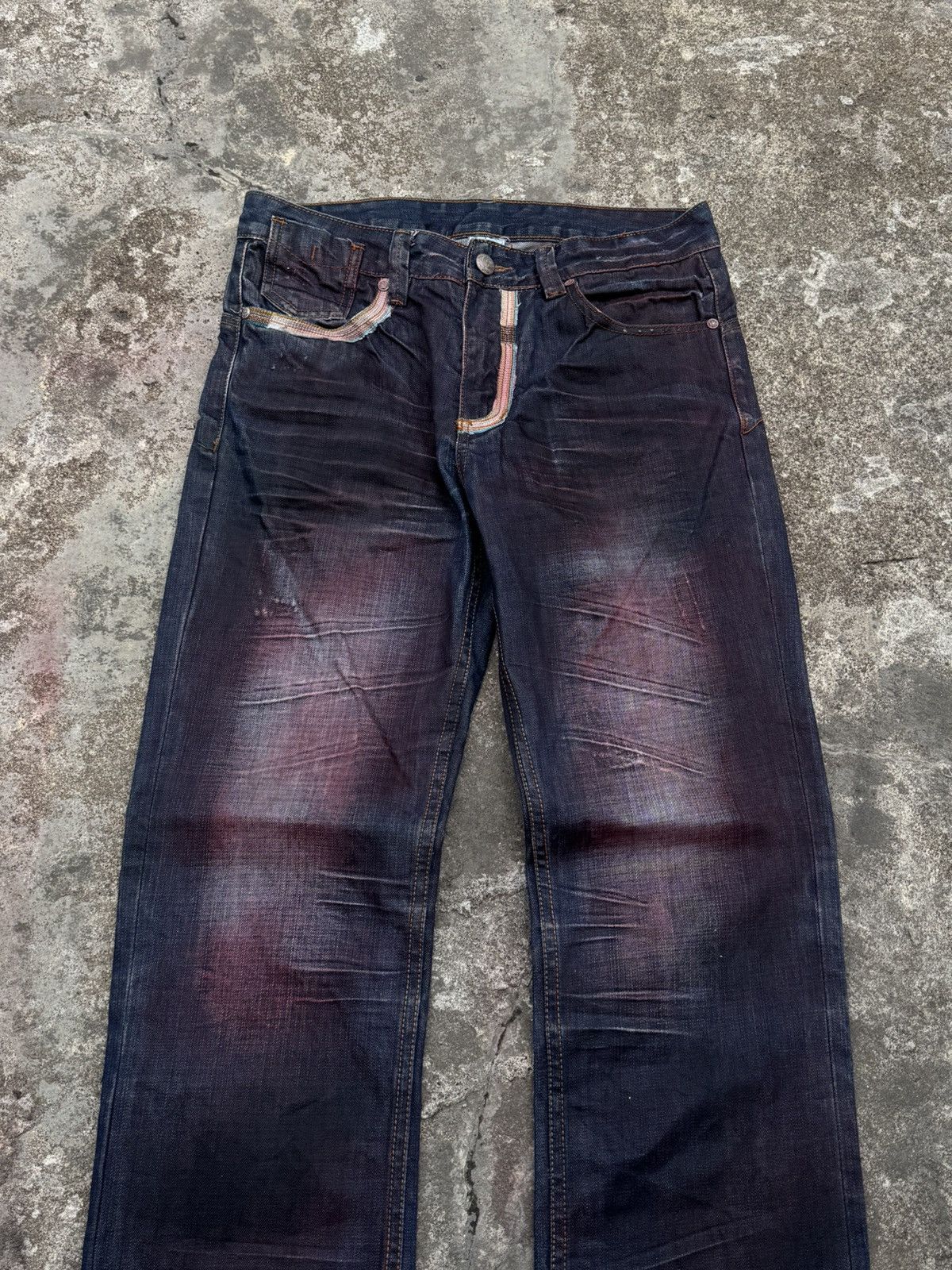 Robins Jeans Archived Styled Robins Jean Denim Pants Size US 33 - 3 Thumbnail