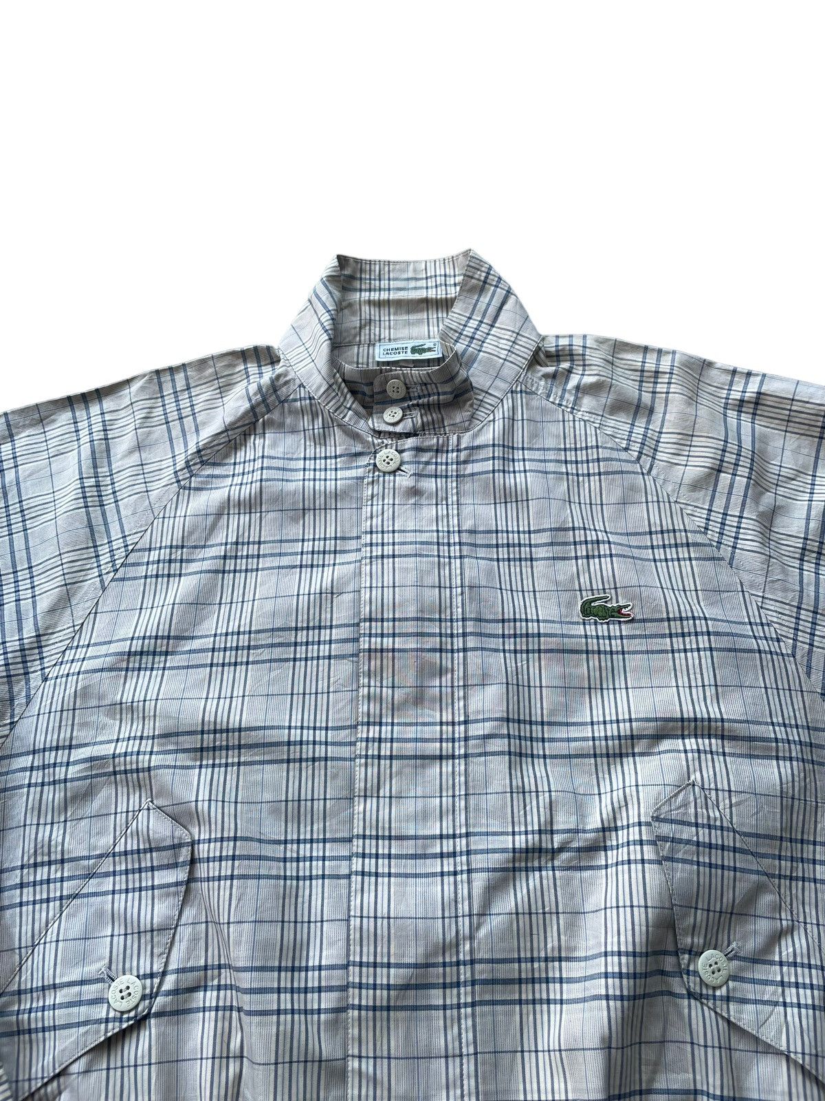 Lacoste Vintage Lacoste Checkered Jacket Size US L / EU 52-54 / 3 - 3 Thumbnail