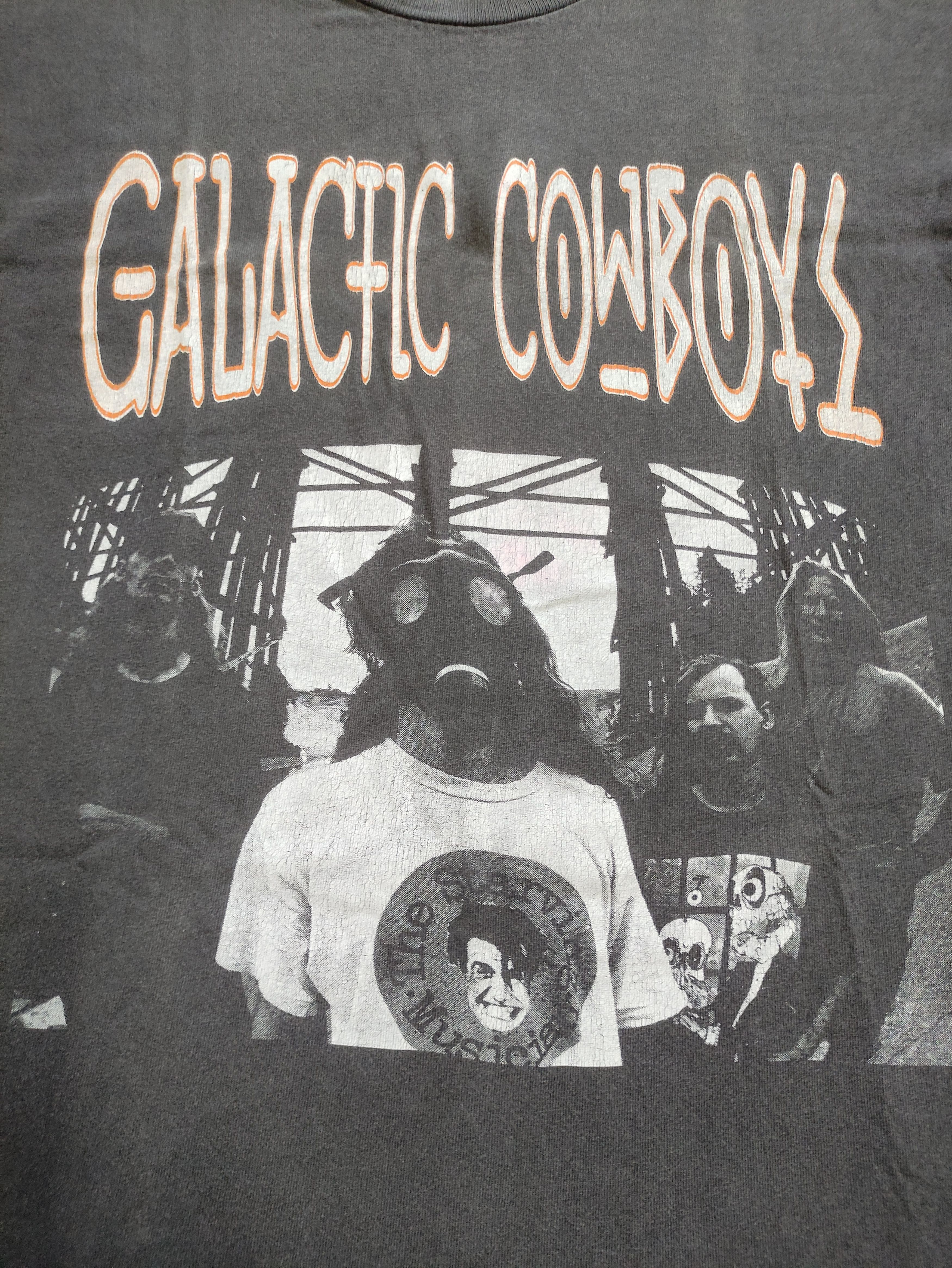 Band Tees VINTAGE GALACTIC COWBOYS MACHINE FISH STUDIO ALBUM PROMO TEE Size US M / EU 48-50 / 2 - 3 Thumbnail