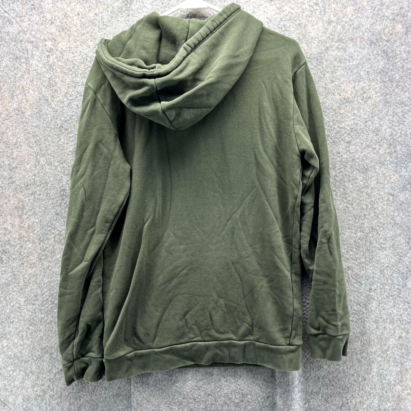 Adidas Adidas Hoodie Men Small Green Olive Fleece Pullover Originals Big Trefoil Jacket Size US S / EU 44-46 / 1 - 2 Thumbnail