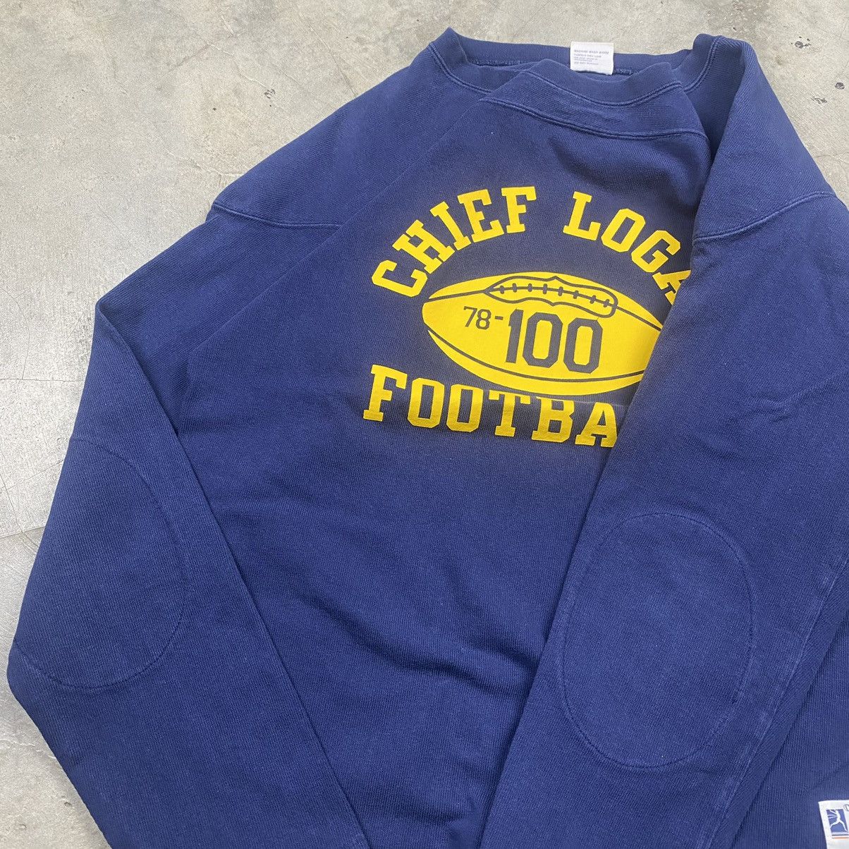 Champion × Vintage Grail Champion Running Man Chief Logan Football Size US M / EU 48-50 / 2 - 4 Thumbnail