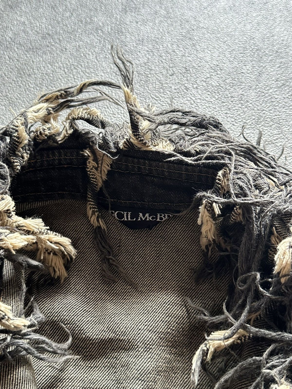 Hysteric Glamour 90s Japanese Fringe Denim Jacket LGB if six was nine style Size US S / EU 44-46 / 1 - 8 Thumbnail