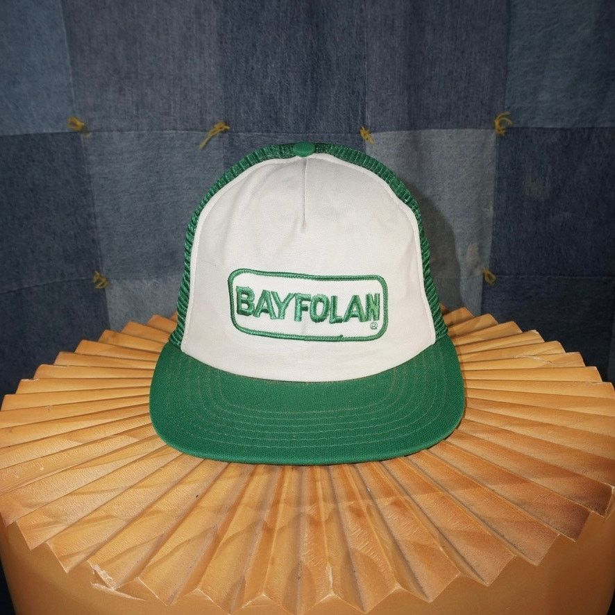 Vintage OSFA - Vintage Y2K BAYFOLAN embroider 90s trucker patch hat Size ONE SIZE - 1 Thumbnail