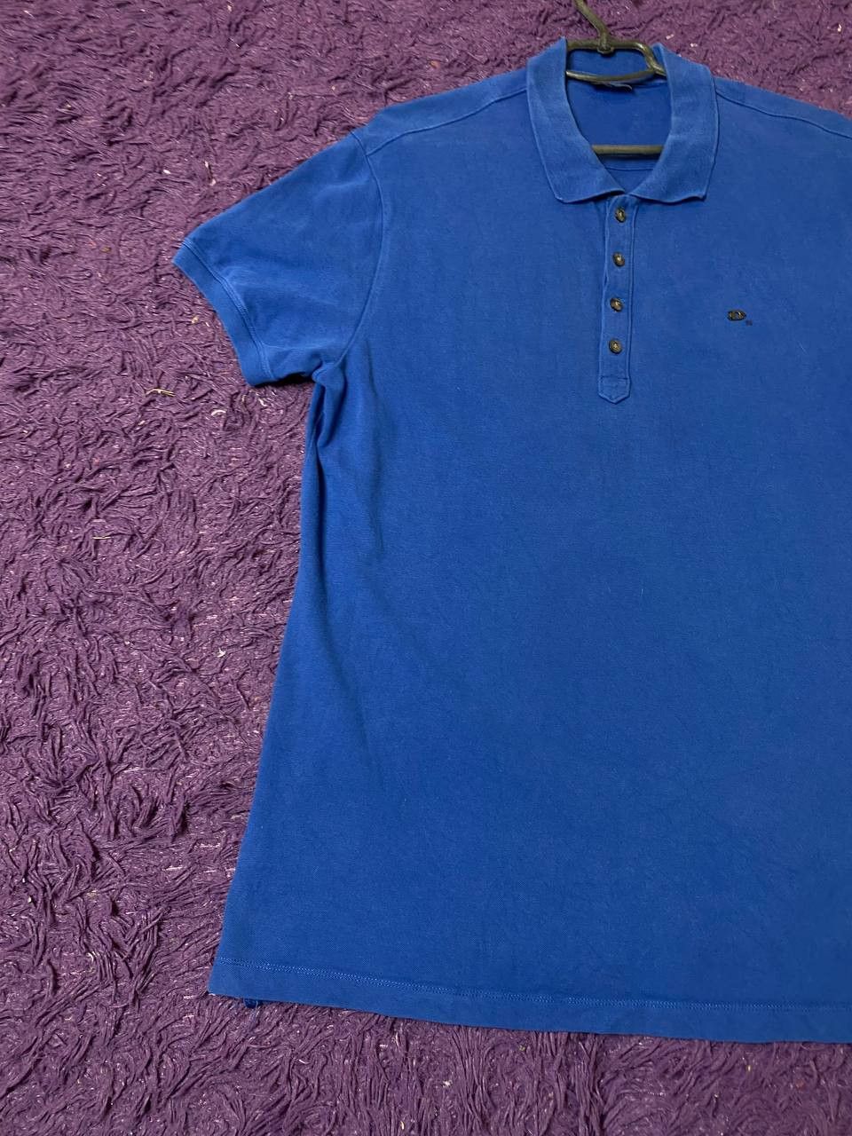 Diesel Vintage Polo Diesel blue size XXL T-Shirt Y2K mini logo Size US XXL / EU 58 / 5 - 9 Thumbnail