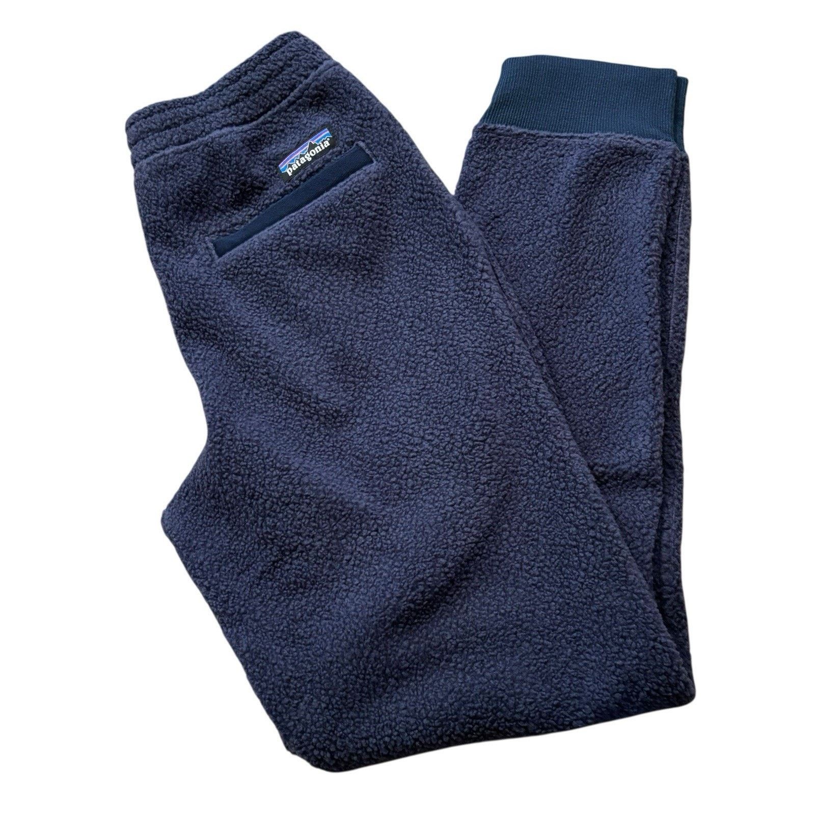 Patagonia Patagonia Shearling Joggers Blue Women’s XXS 24x29” NWOT Size 24" / US 00 / IT 34 - 4 Thumbnail