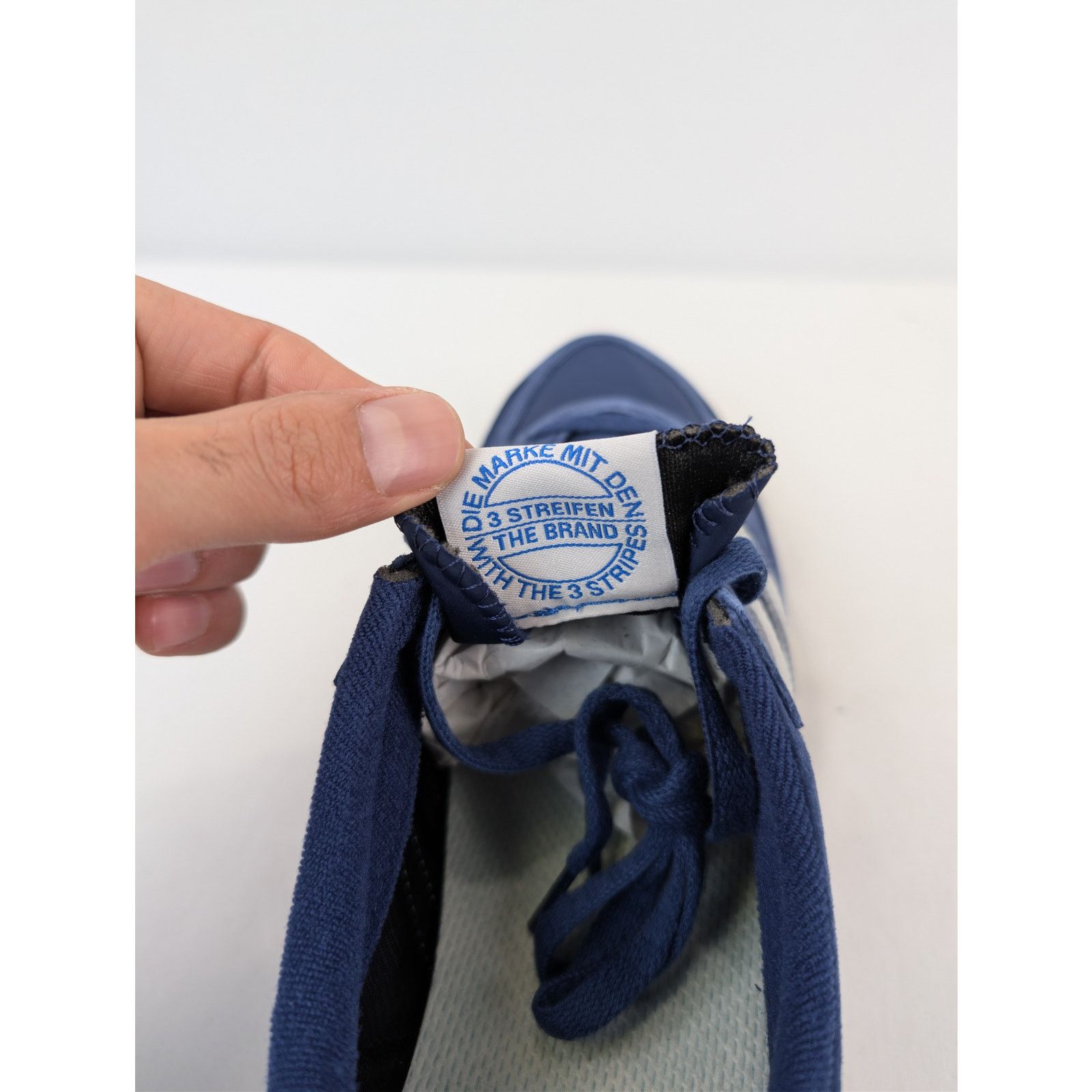 Adidas o1rshd1 LA Trainer OG Sneakers Dark Blue / Silver Metallic Size US 12.5 / EU 45-46 - 17 Thumbnail