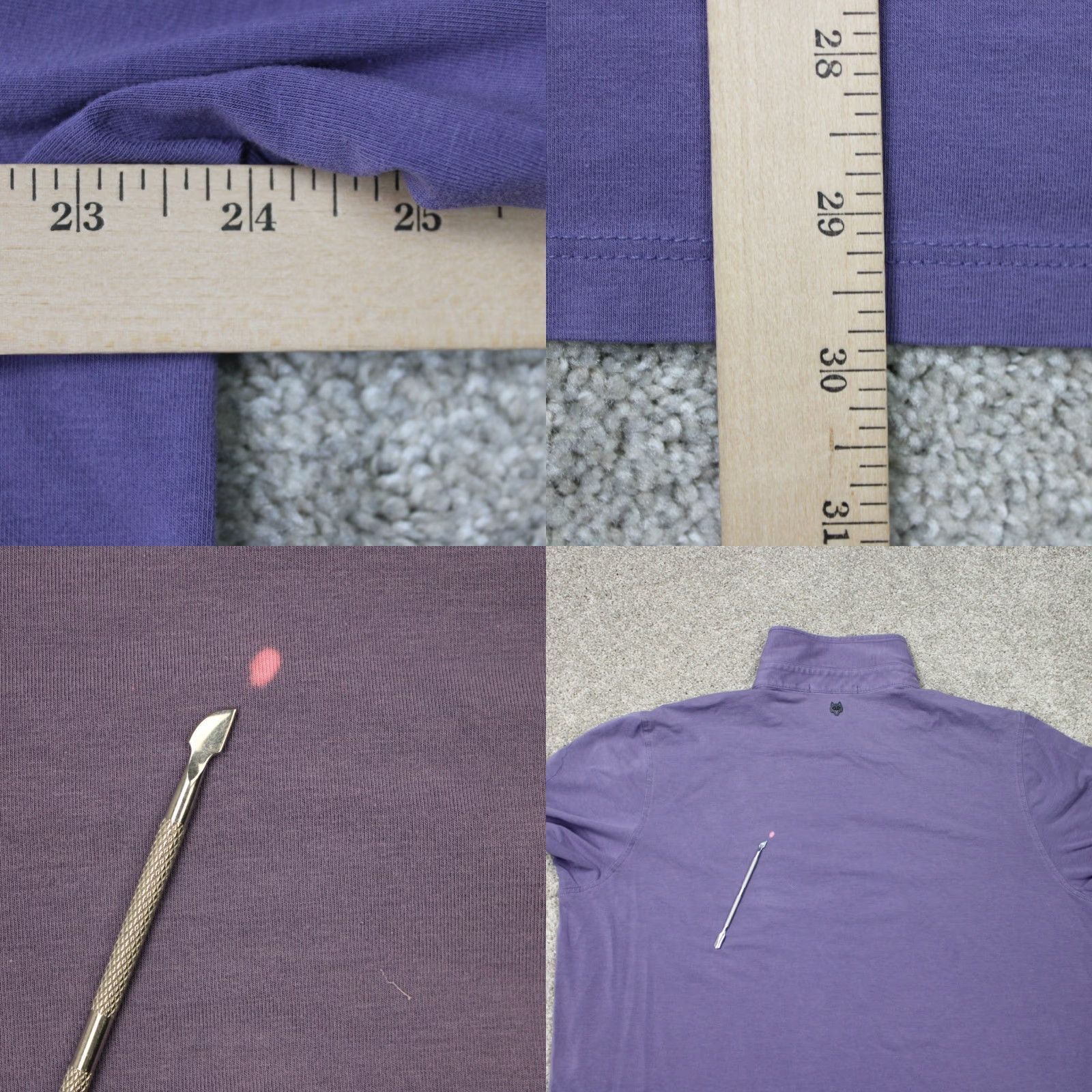 Vintage Greyson Polo Shirt Mens XL Purple Golf Polyester Blend Short Sleeve Pullover Shirt Polo Size US XL / EU 56 / 4 - 9 Thumbnail