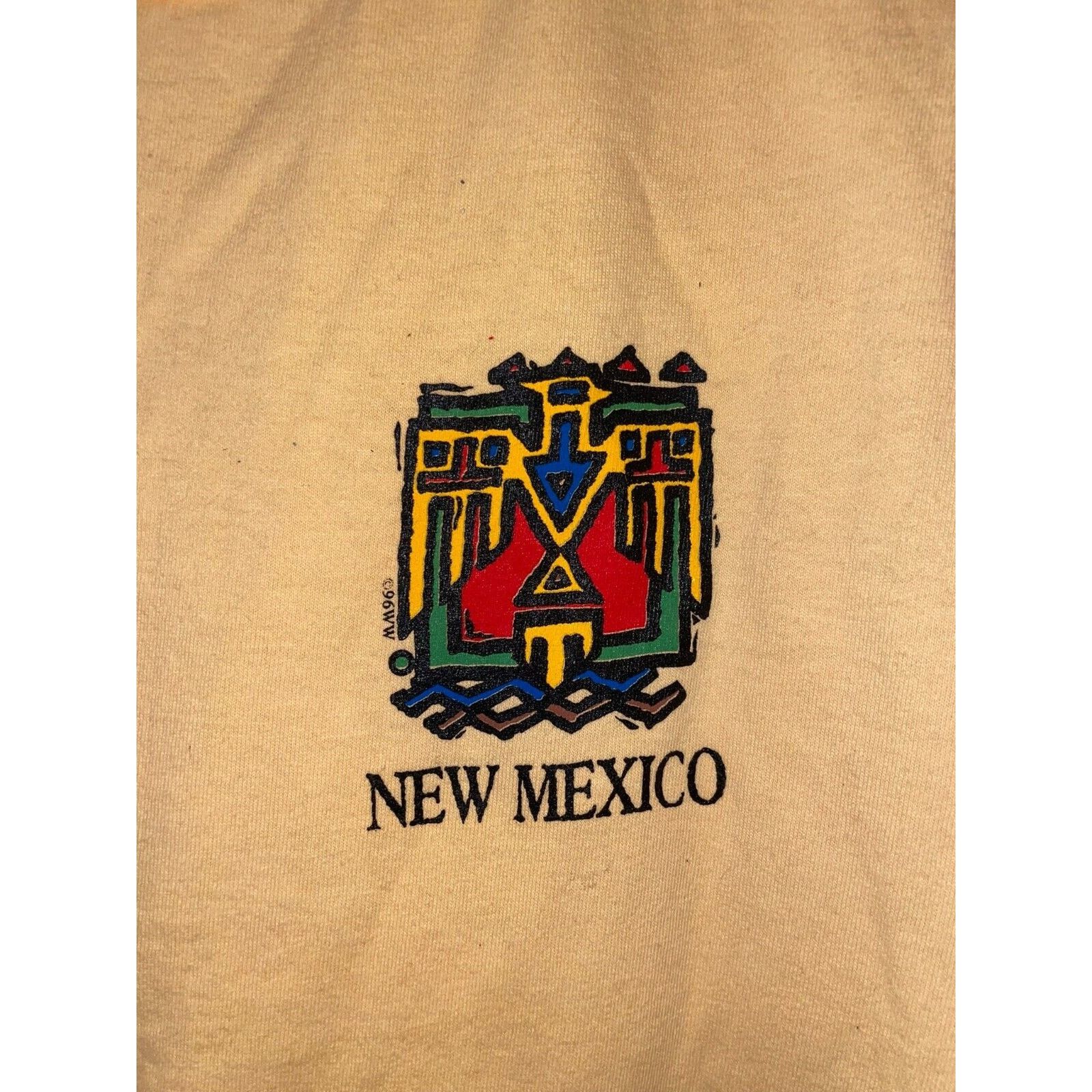 Vintage Vintage New Mexico Native American Shirt Tee Indian 90s VTG Size US M / EU 48-50 / 2 - 3 Thumbnail