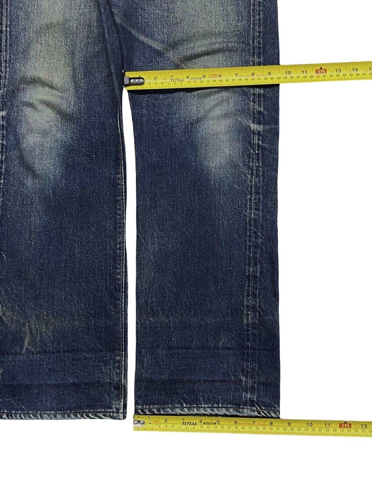 Denime Vintage 90s Denime Osaka Five Japanese Selvedge Denim | W32 Size US 32 / EU 48 - 18 Thumbnail