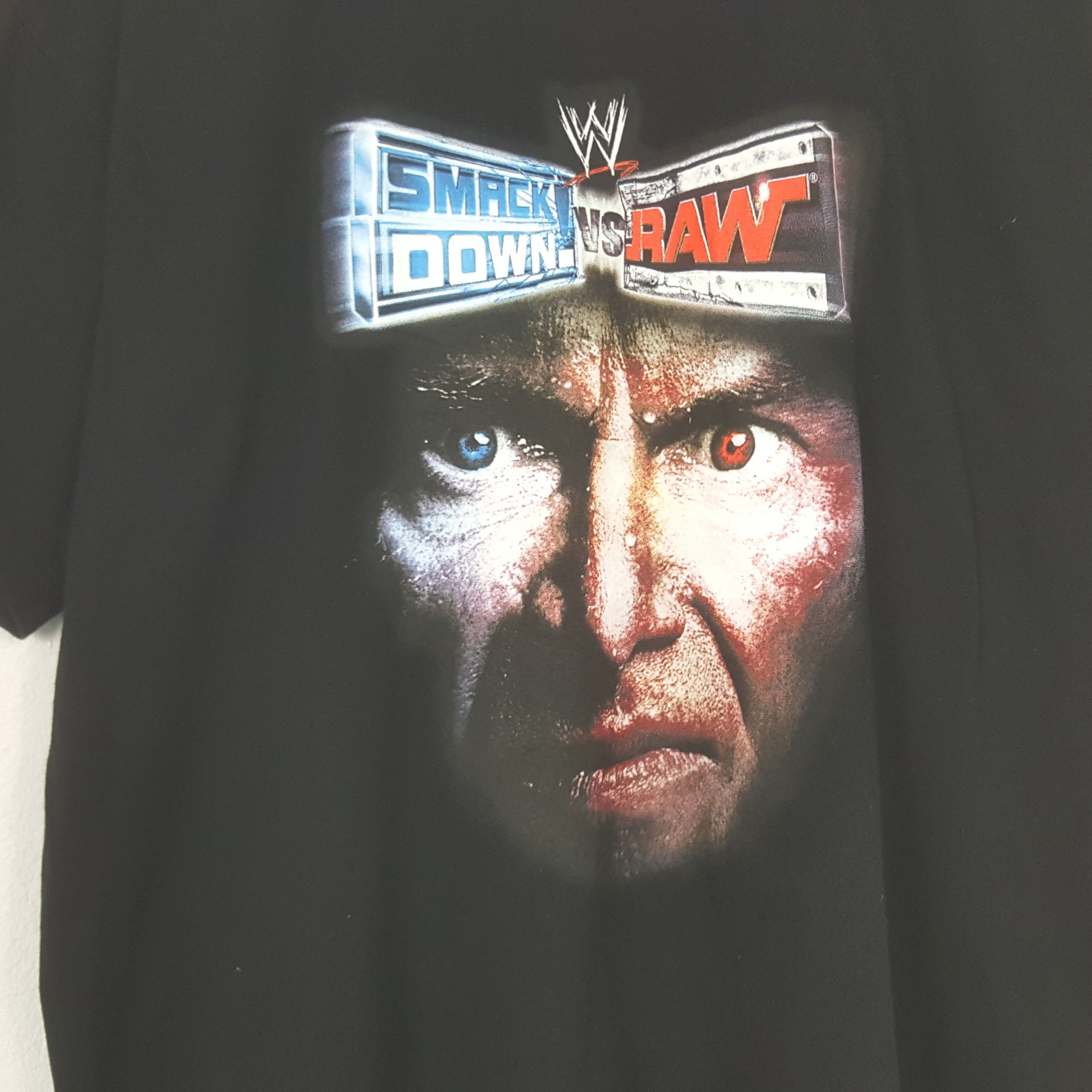 WWE Vintage Wrestli Mania Smack Down Entertainment Tshirt RR24 Size US L / EU 52-54 / 3 - 2 Thumbnail