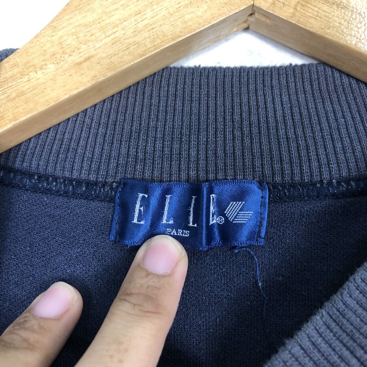 Japanese Brand × Vintage Elle Vintage Jumper Sweatshirt Pullover Medium Streetwear Size US M / EU 48-50 / 2 - 10 Thumbnail