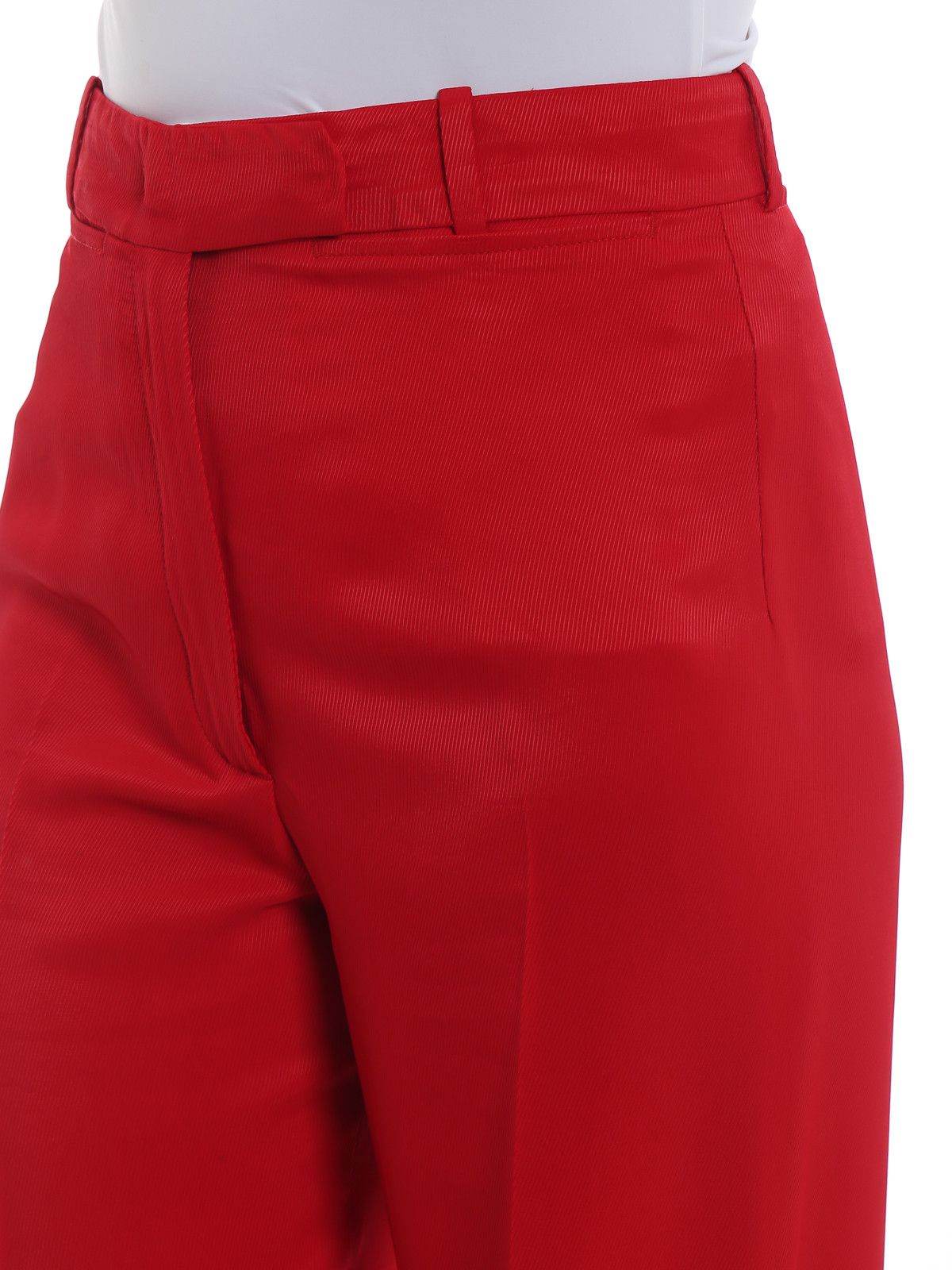 Golden Goose o1y0725 Casual Pant in Red Size 27" / US 4 / IT 40 - 2 Thumbnail