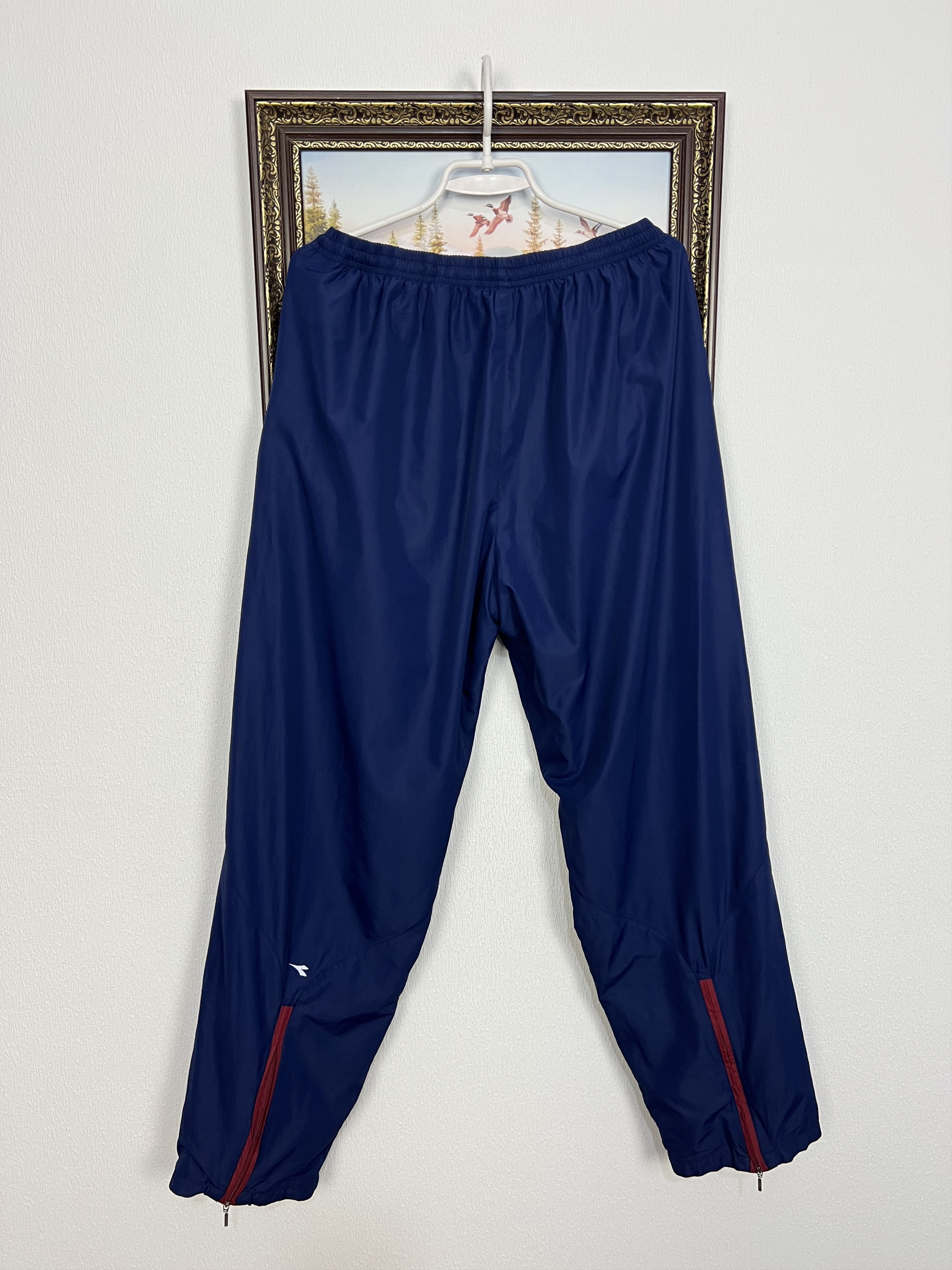 Diadora Vintage Scotland Football Pants Soccer Athletic Sweatpants Size US 36 / EU 52 - 9 Thumbnail