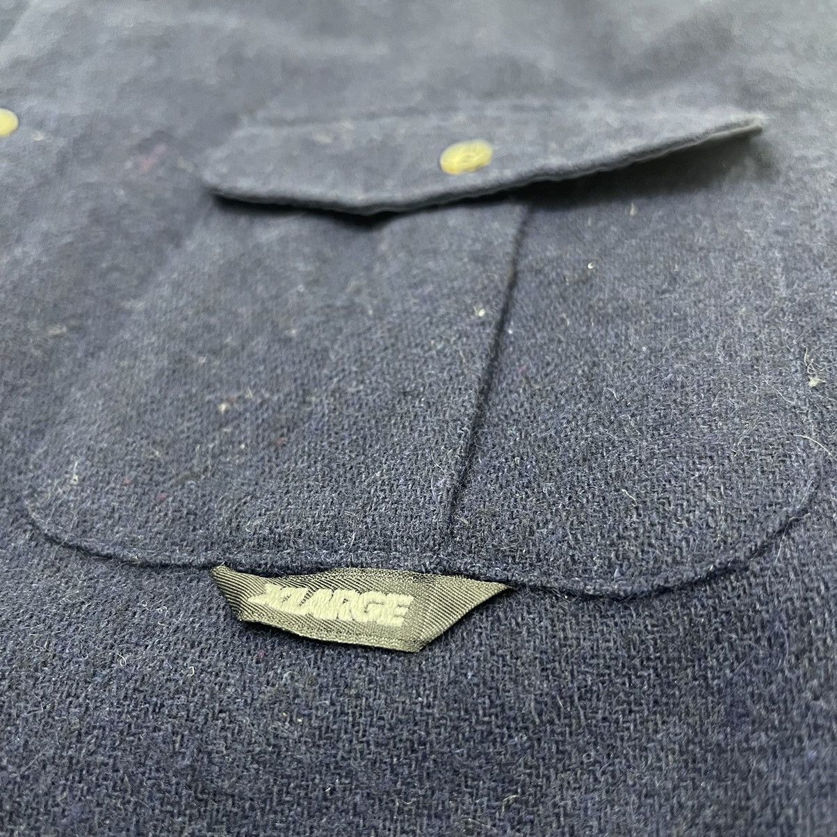 Japanese Brand Vintage XLARGE Double Pocket Wool Button Jacket Size US M / EU 48-50 / 2 - 13 Thumbnail