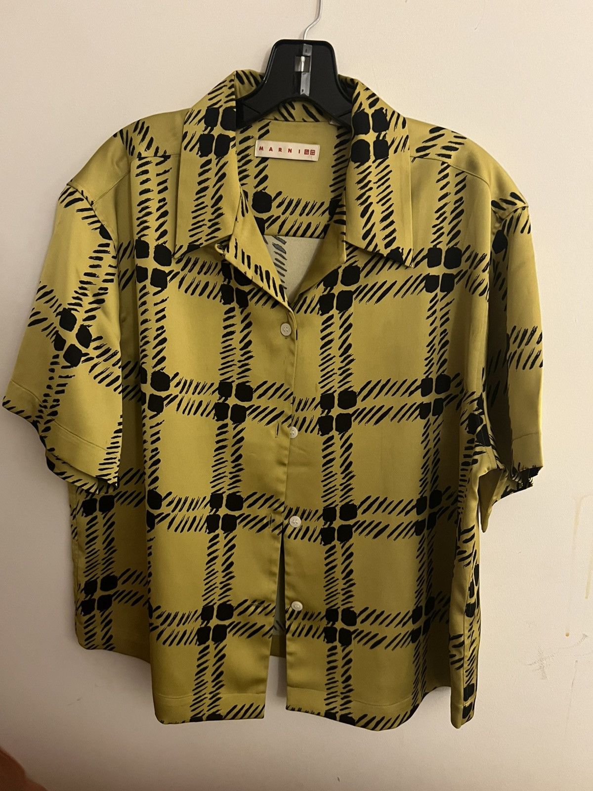 Marni × Uniqlo Marni x uniqlo short sleeve button ip Size US M / EU 48-50 / 2 - 1 Thumbnail