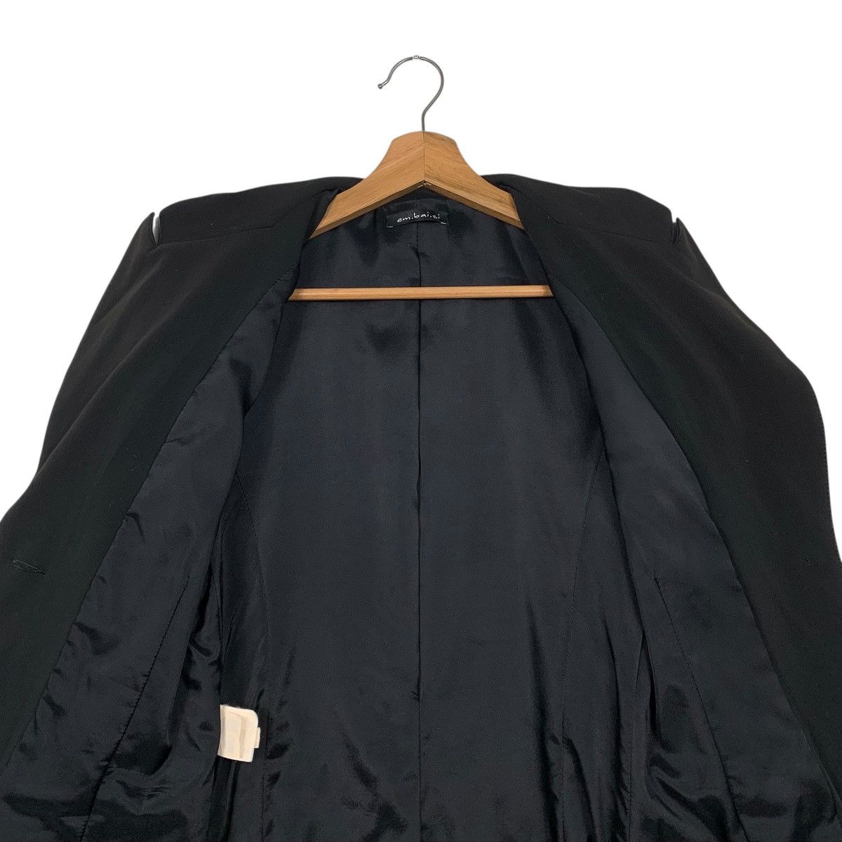 Other Made In Italy Embaisi Black Jacket Size M / US 6-8 / IT 42-44 - 12 Thumbnail