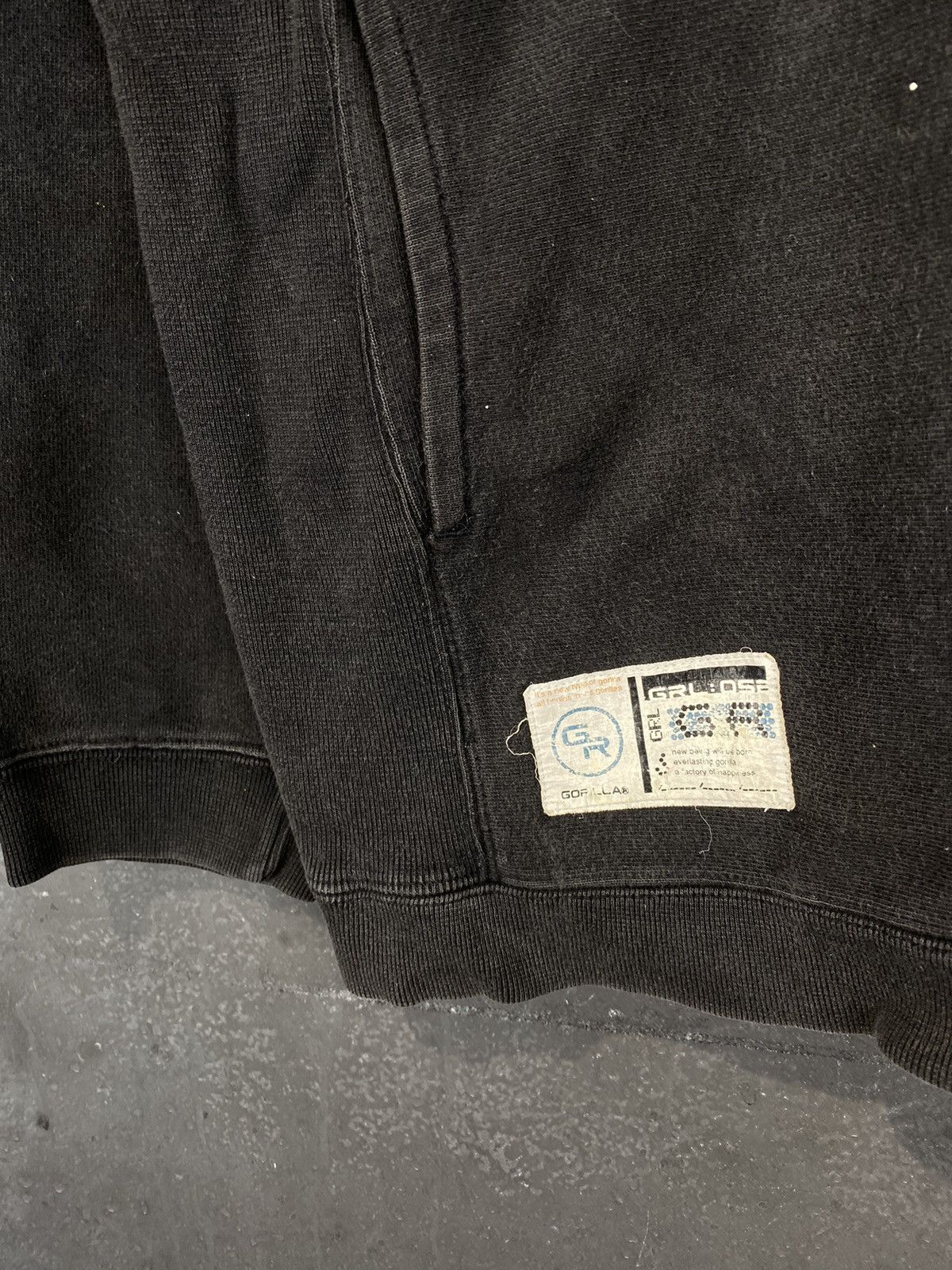 Japanese Brand y2k Gorilla Japanese Streetwear Reverse Weave Size US L / EU 52-54 / 3 - 4 Thumbnail