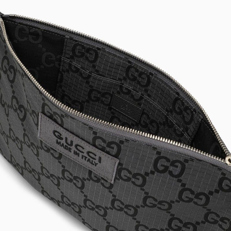 Gucci oc11z1225 Size: OS / GG Ripstop Pouch in Dark Grey Size ONE SIZE - 5 Thumbnail