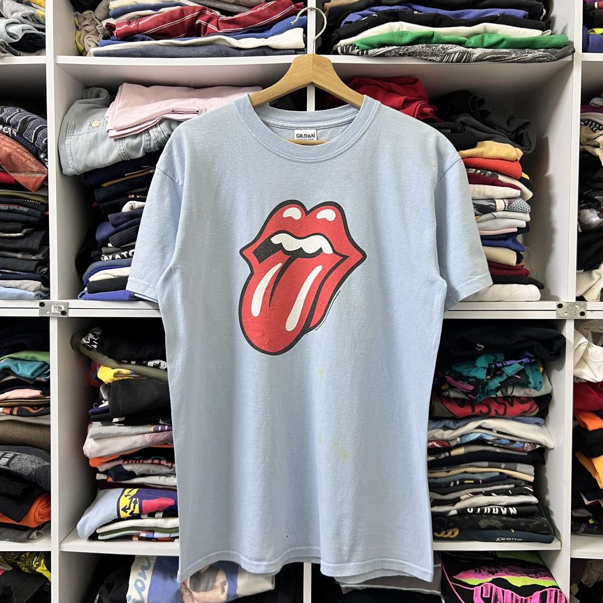 Band Tees × The Rolling Stones × Vintage VTG THE ROLLING STONES Size US M / EU 48-50 / 2 - 1 Thumbnail
