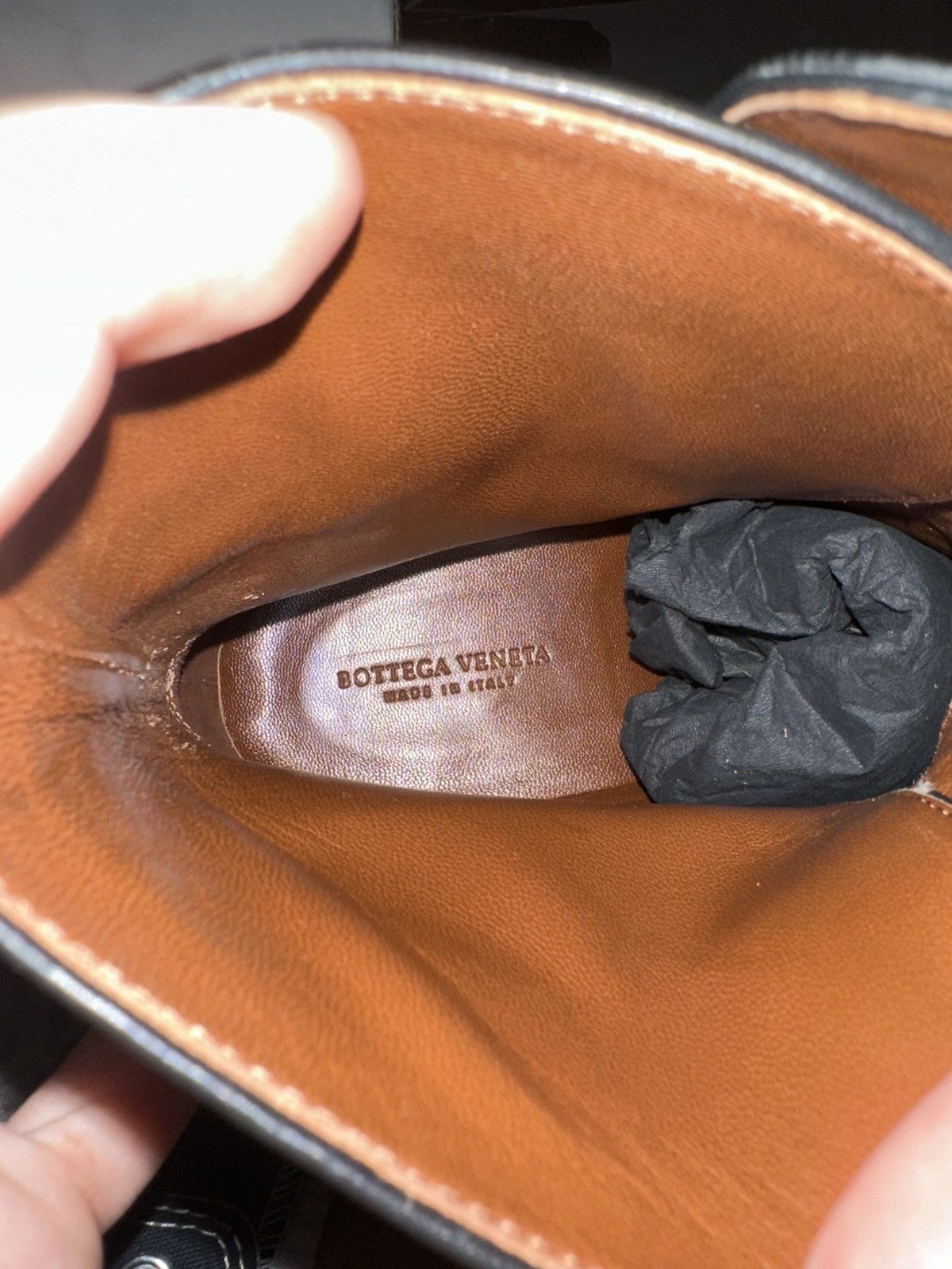 Bottega Veneta [FINAL DROP]Bottega Veneta black leather ankle boots Size US 9.5 / EU 42-43 - 6 Thumbnail