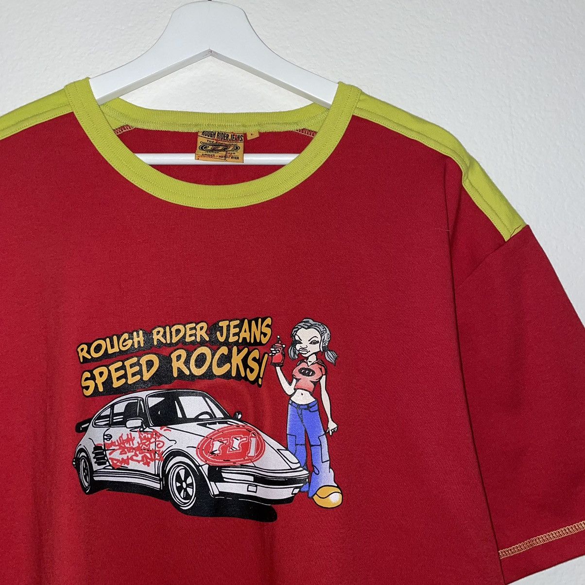 Ruff Ryders Rough Riders Racing T-shirt Size US L / EU 52-54 / 3 - 3 Thumbnail
