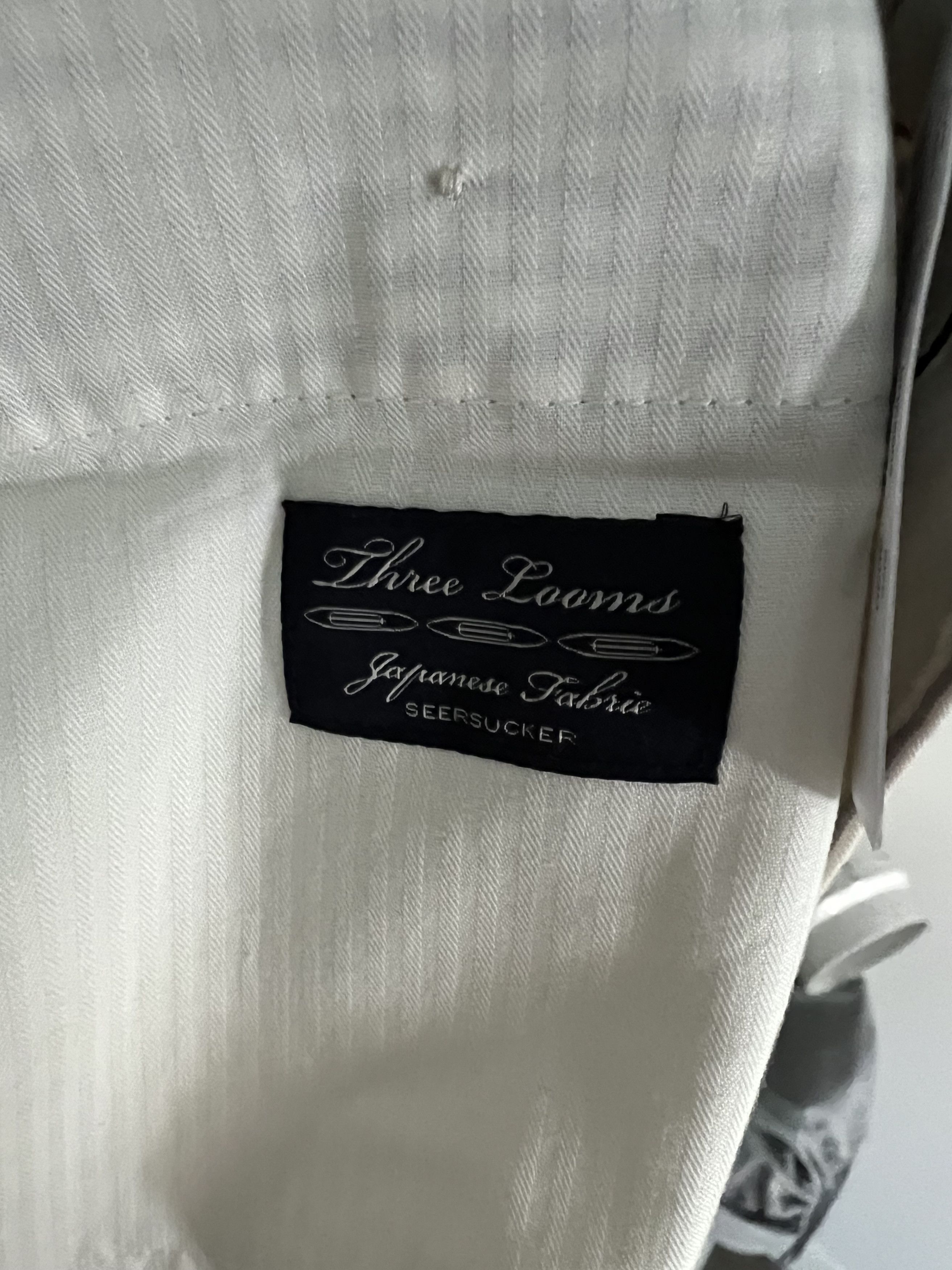 J.Crew Ludlow Seersucker Striped Pants Size US 30 / EU 46 - 6 Thumbnail