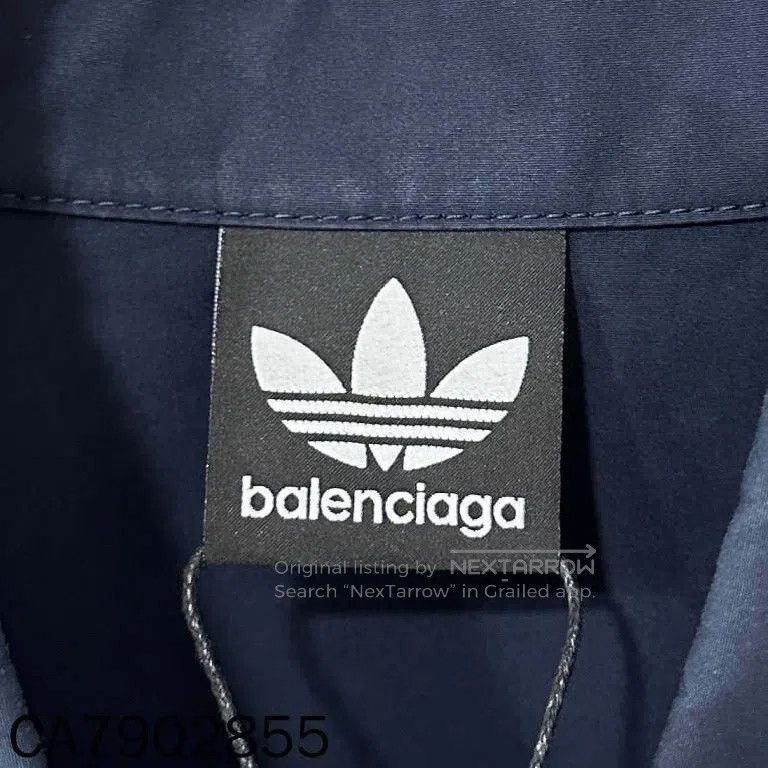 Balenciaga Balenciaga Dark Blue Jacket Size US S / EU 44-46 / 1 - 5 Thumbnail