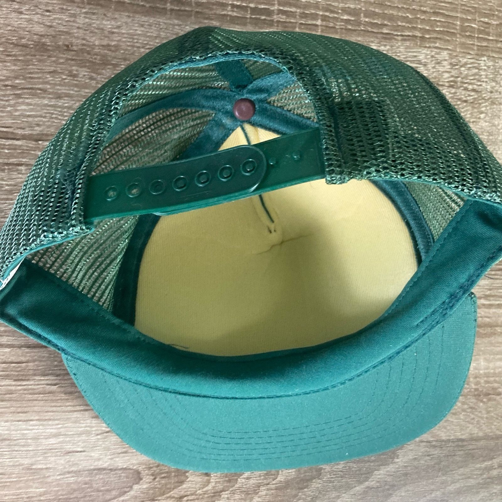 Vintage Vintage Marine Market Alpena Michigan Green Trucker Hat Size ONE SIZE - 10 Thumbnail