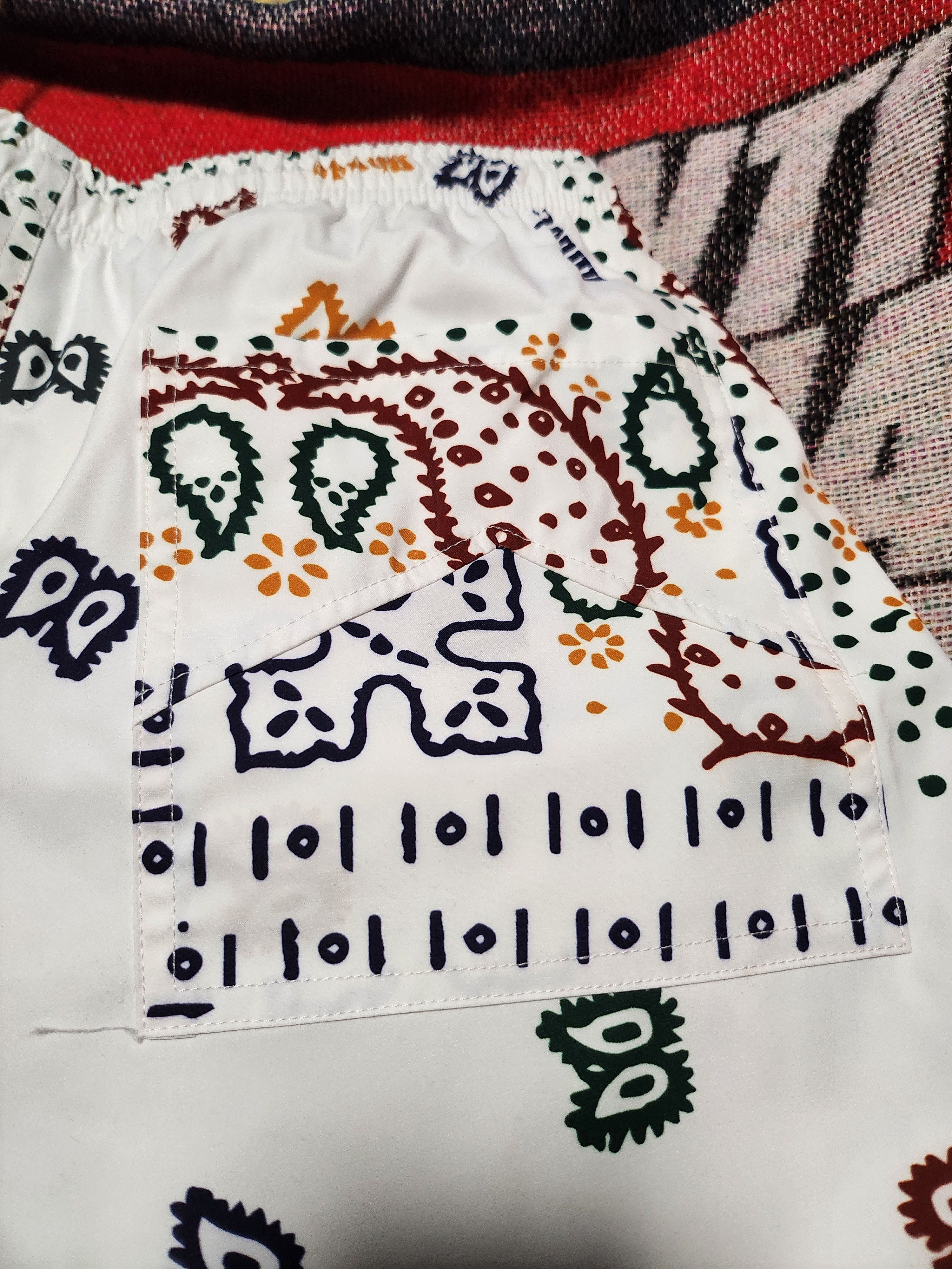 Rhude Rhude white parsley swim shorts Size US 28 / EU 44 - 4 Thumbnail