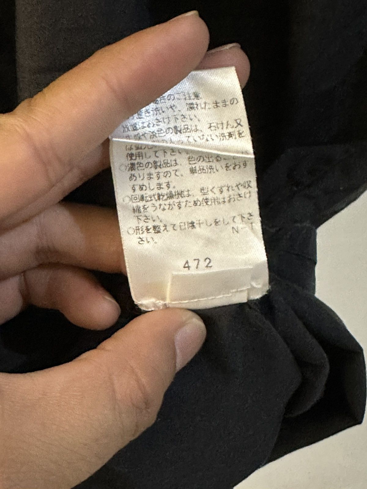 Saint Laurent Paris Saint Laurent Paris Poplin Black Shirt Size US M / EU 48-50 / 2 - 11 Thumbnail