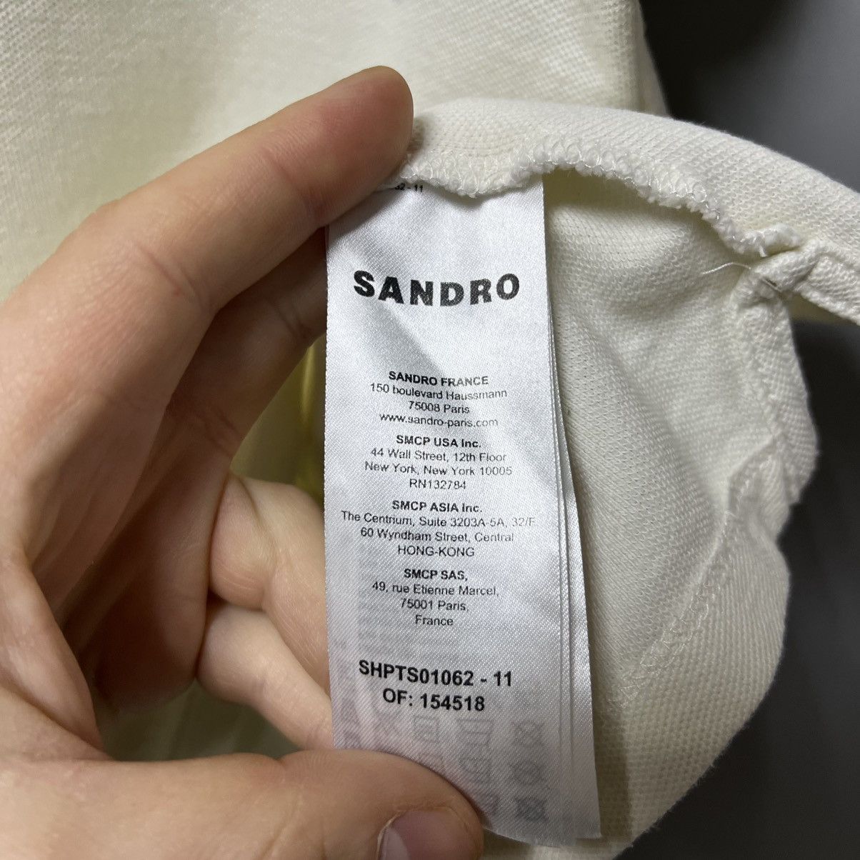 Sandro Sandro Polo T Shirt Beige Men’s Size US M / EU 48-50 / 2 - 10 Thumbnail
