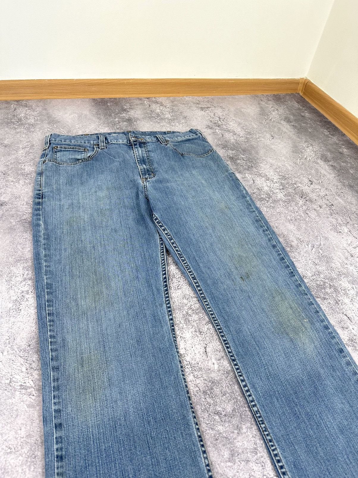 Carhartt Vintage Carhartt American Light Blue Denim Y2K Opium Jeans Size US 36 / EU 52 - 10 Thumbnail