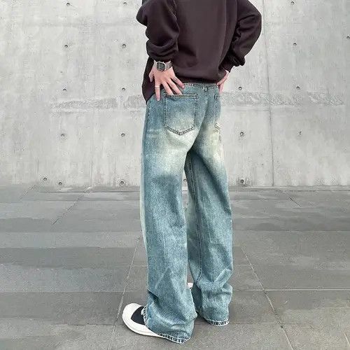 Japanese Brand Baggy ripped casual jeans pants y2k vintage Size US 32 / EU 48 - 4 Thumbnail