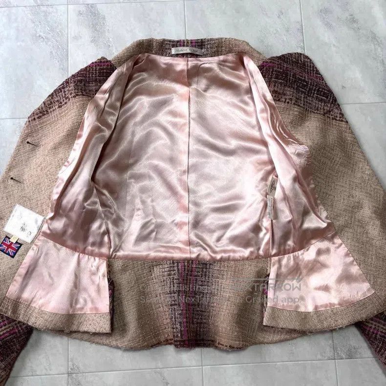 Vivienne Westwood Vivienne Westwood Gold-Trimmed Tartan Wool Jacket Size M / US 6-8 / IT 42-44 - 6 Thumbnail